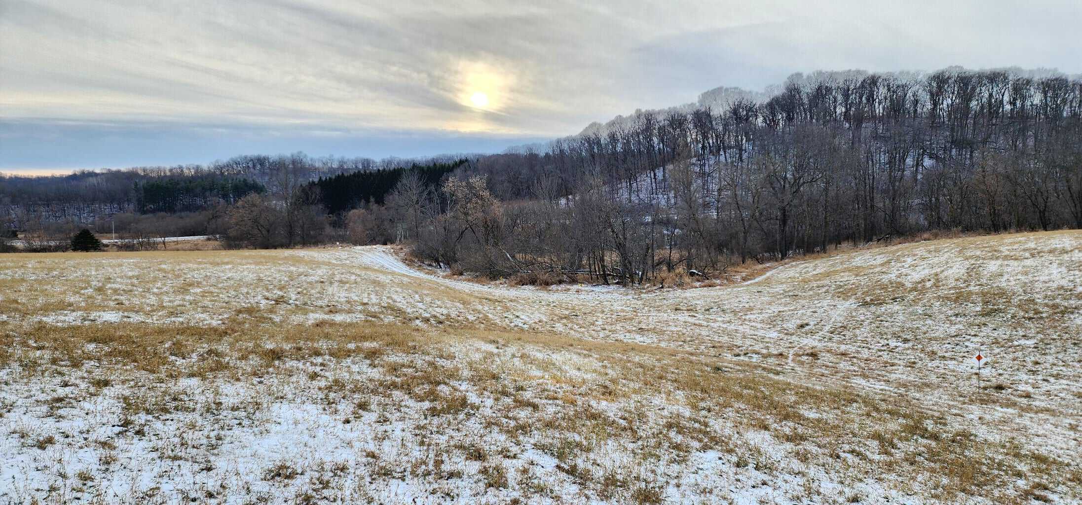 Land for sale with stream, crop ground, hunting, possible build site in WI