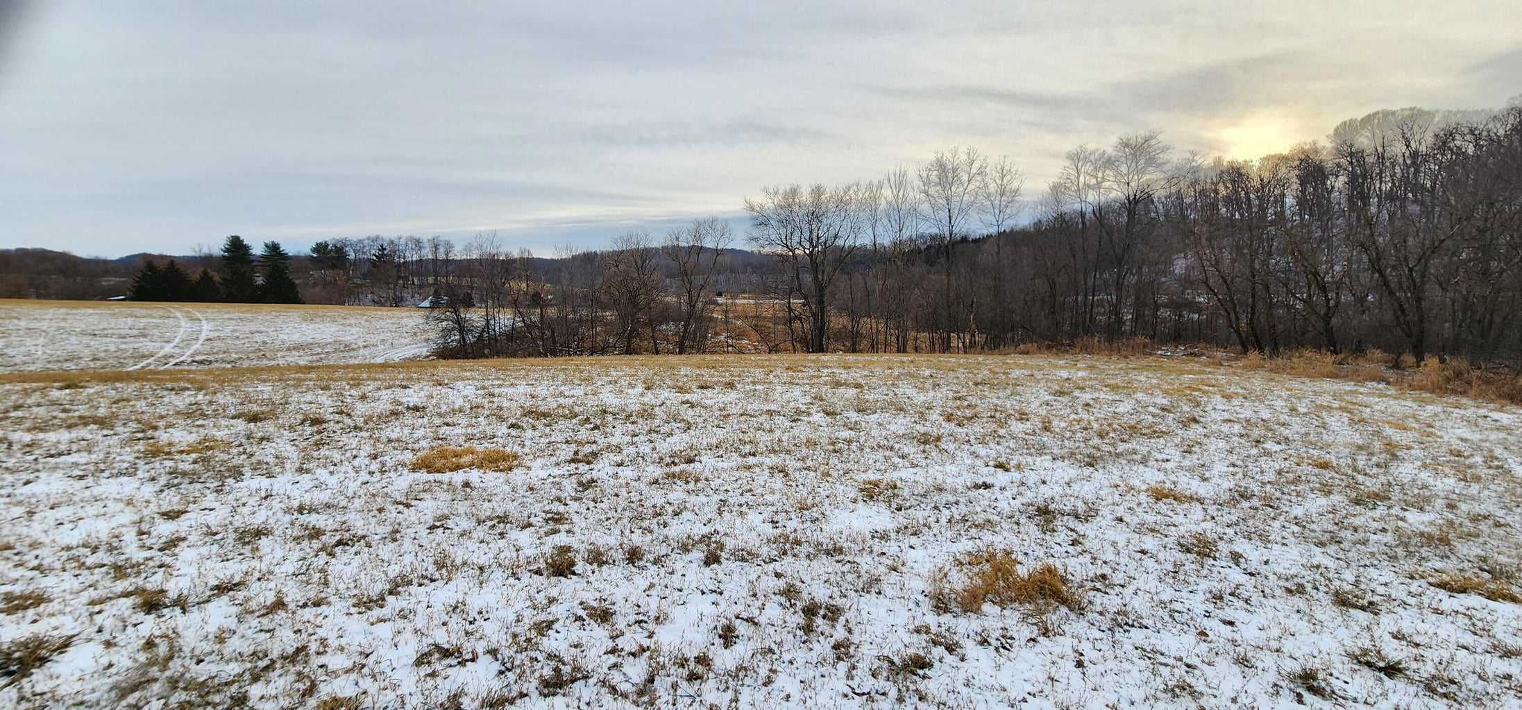 Land for sale with stream, crop ground, hunting, possible build site in WI
