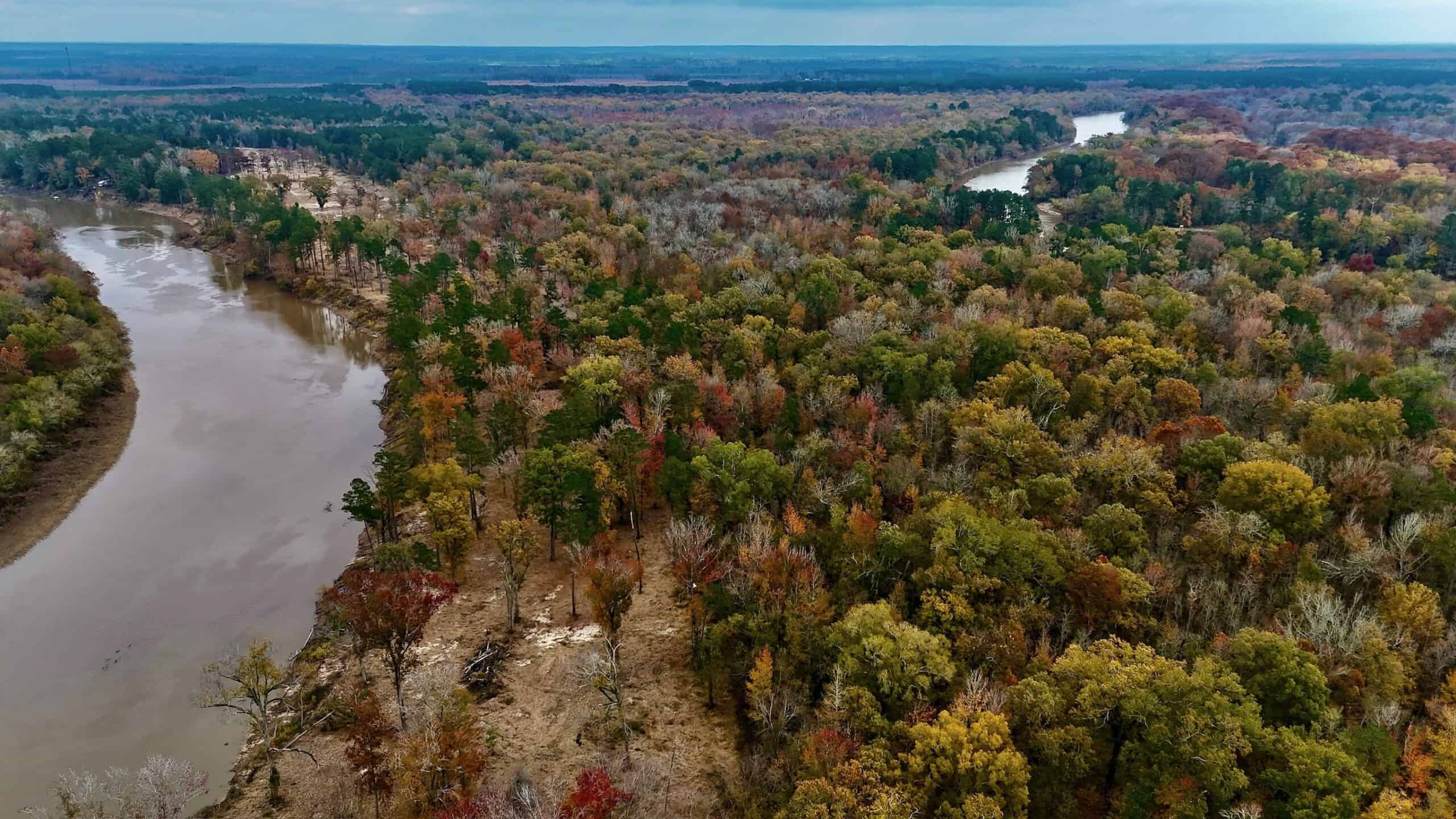 Duck and Deer Hunting Land for Sale with River Frontage