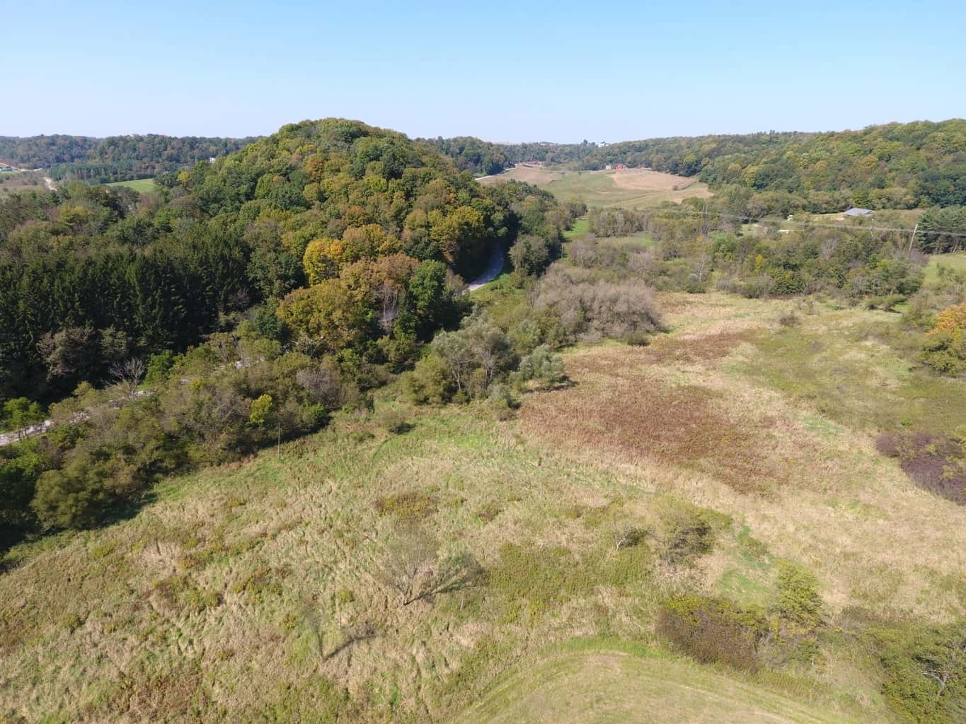 Land for sale with stream, crop ground, hunting, possible build site in WI