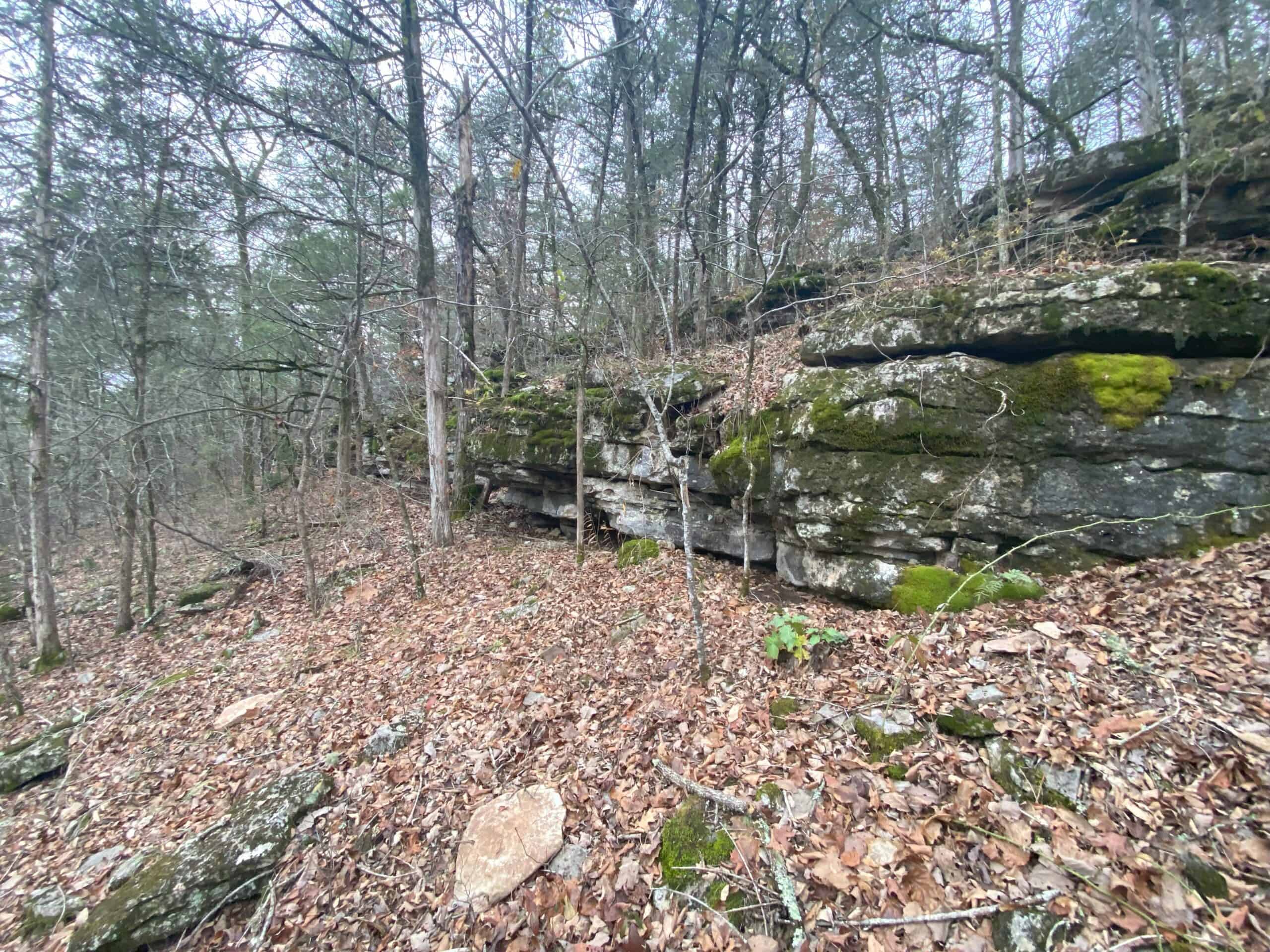 60 Acres Prime Newton Co, Ar Hunting Land For Sale Bordering Buffalo National River Park Land on 2 Sides!