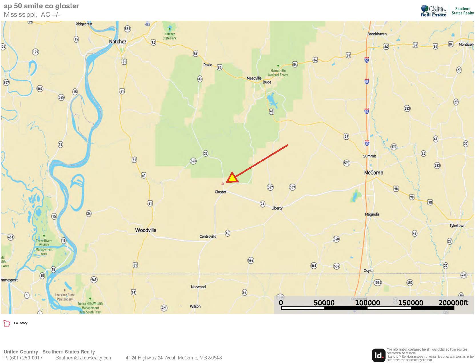 Land For Sale in Amite County, MS