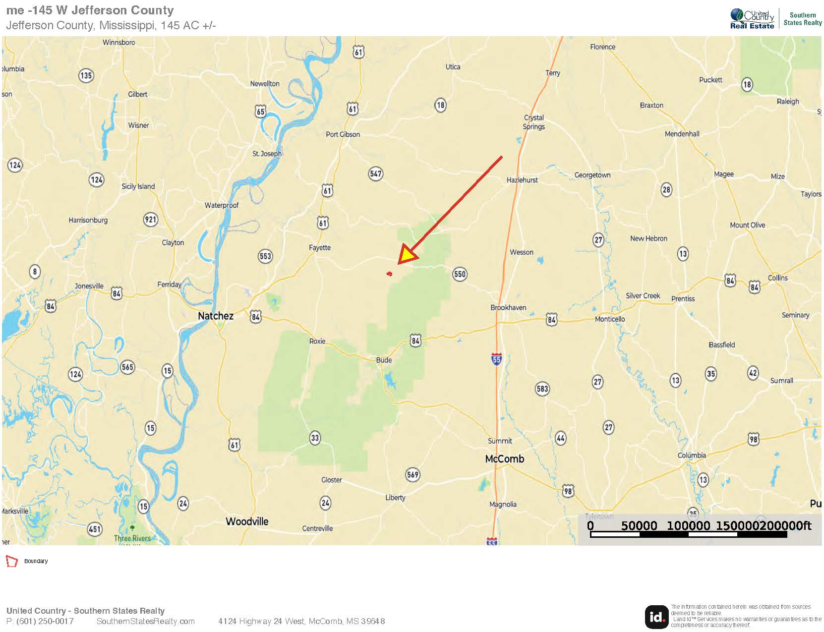 145 Acres Jefferson County Hunting Land Timber Investment