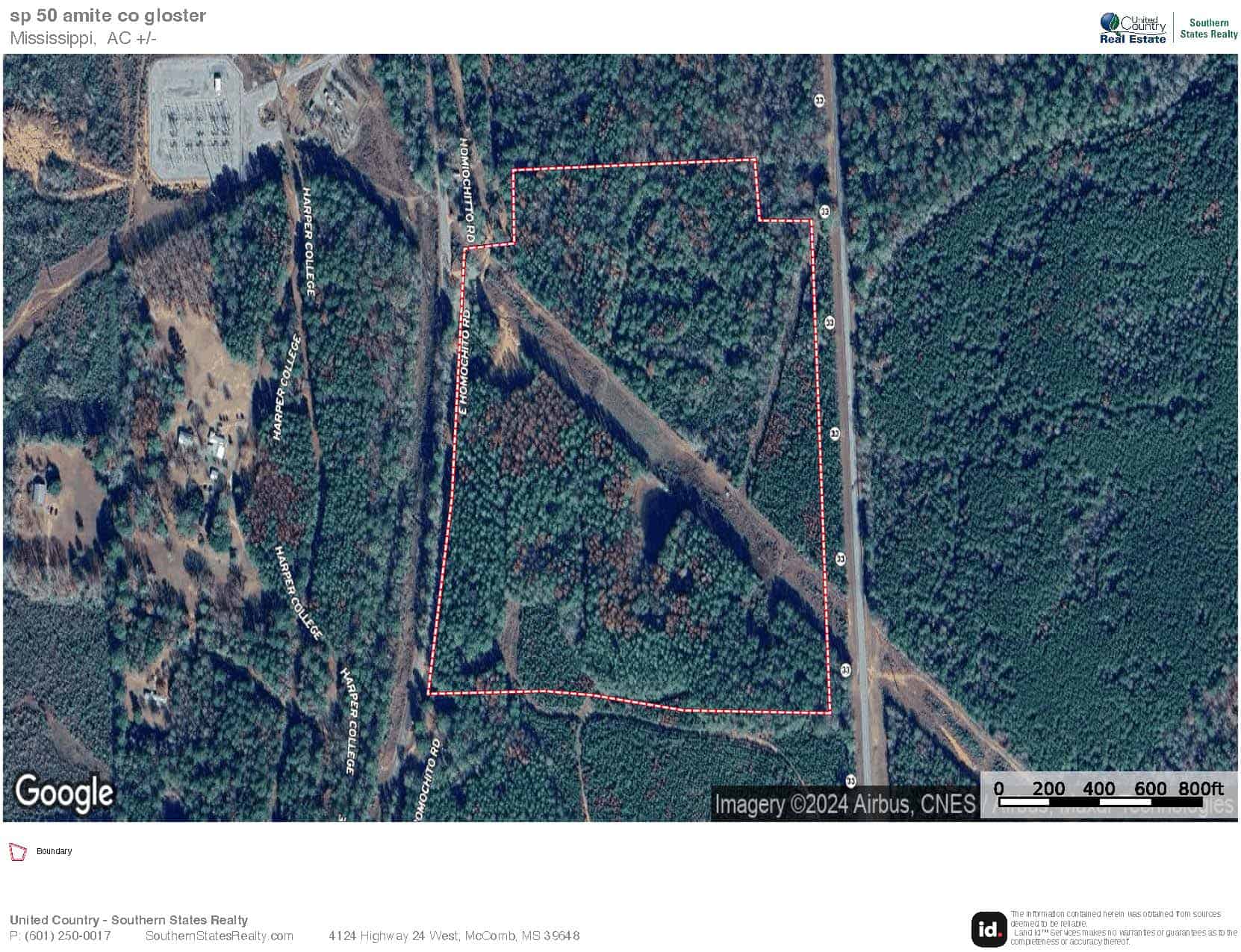 Land For Sale in Amite County, MS