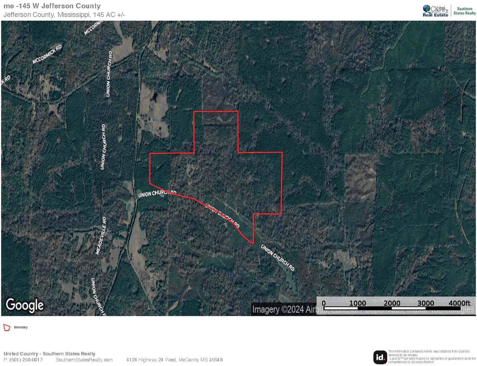 145 Acres Jefferson County Hunting Land Timber Investment