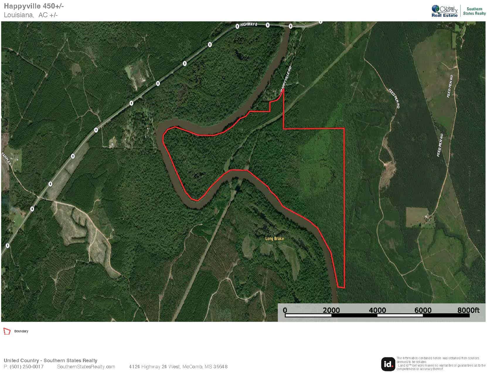 Duck and Deer Hunting Land for Sale with River Frontage