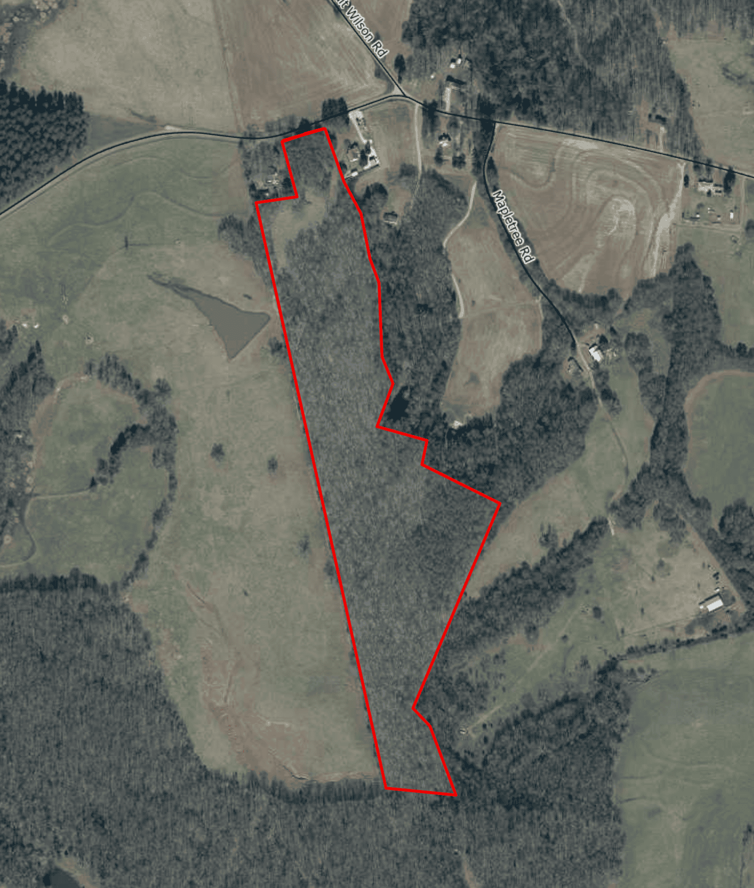 24 acres of beautiful hardwoods close to Lake Hartwell