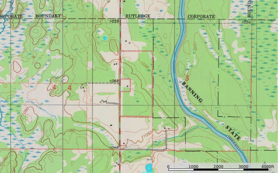 Home on 70 Acres w/ Pole Building For Sale in Finlayson MN