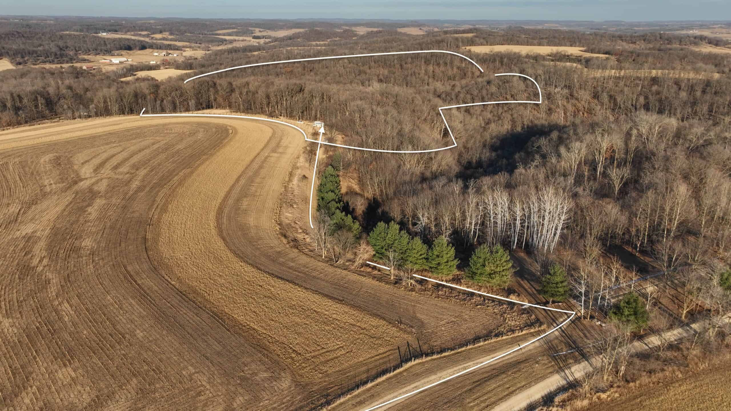 Ridgetop Hunting Land for sale in Vernon County, Wisconsin