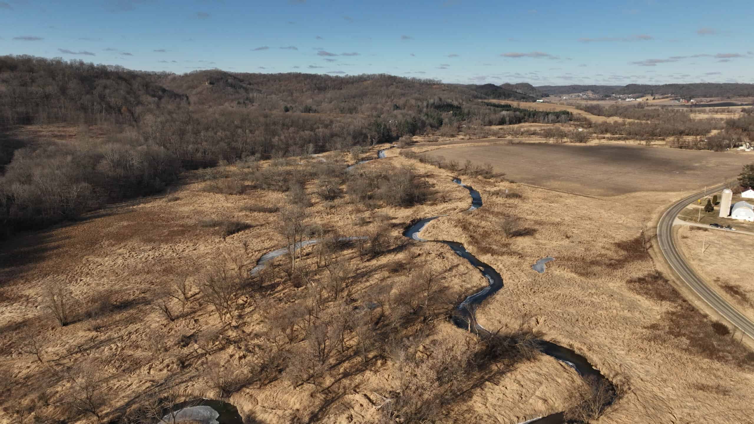 Affordable Hunting Land with Trout Stream for Sale in Richland County, Wisconsin