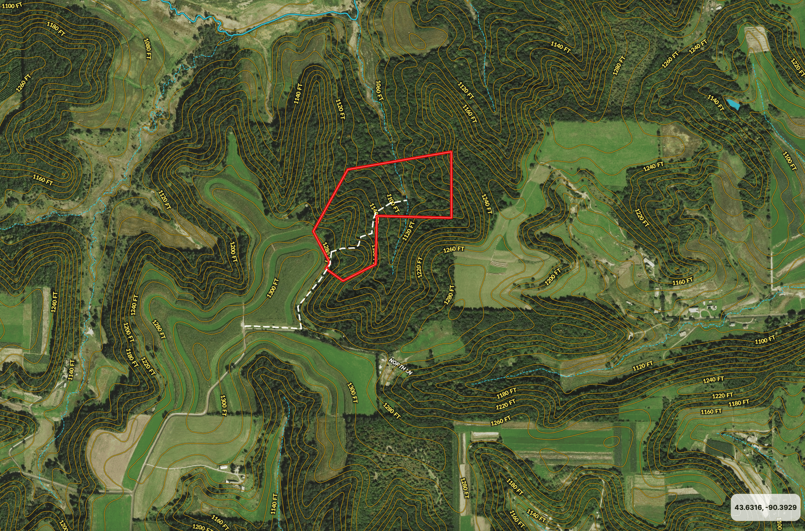 Ridgetop Hunting Land for sale in Vernon County, Wisconsin