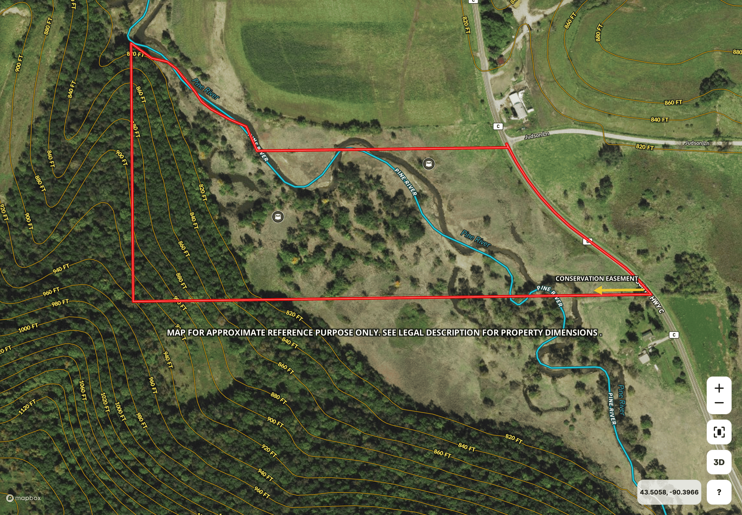 Affordable Hunting Land with Trout Stream for Sale in Richland County, Wisconsin