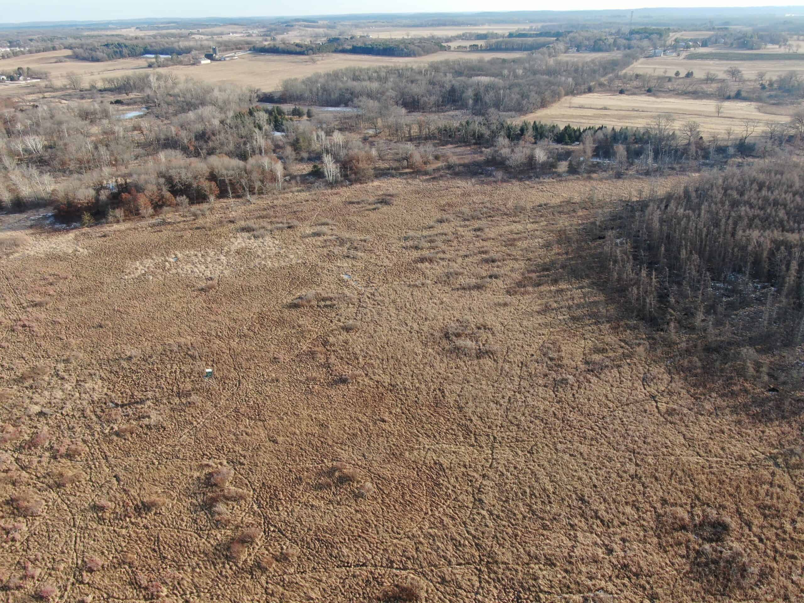 53 acre proven hunting property in Marquette County WI
