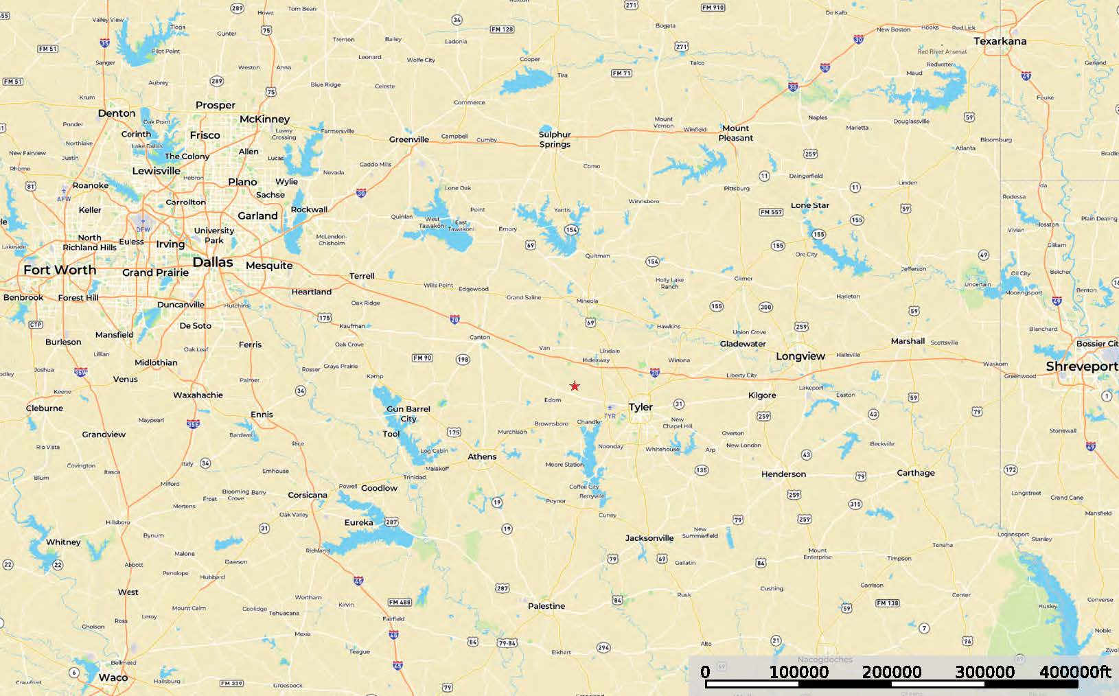 East Texas Hunting & Ranch Land for Sale East of Dallas