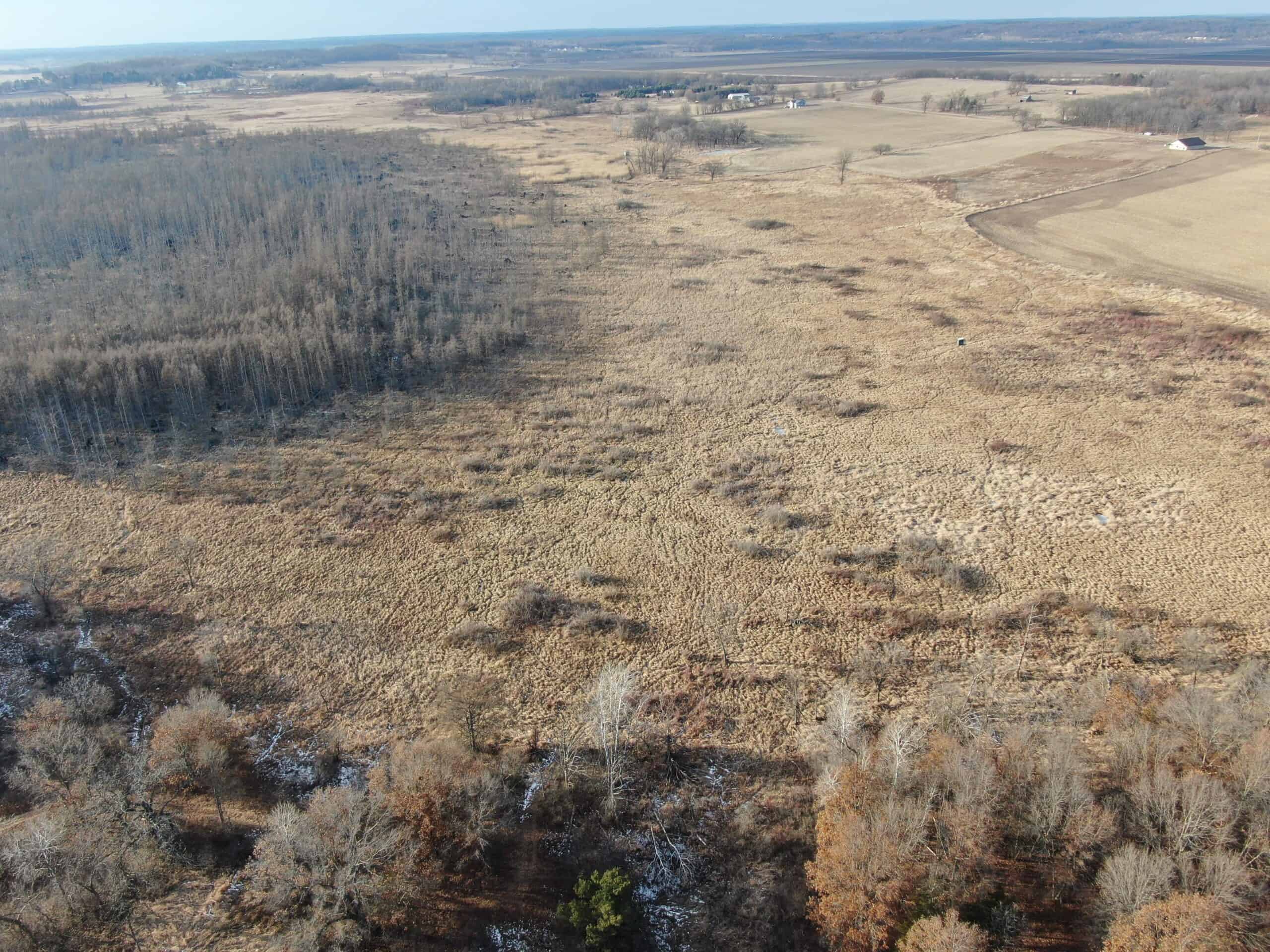 53 acre proven hunting property in Marquette County WI