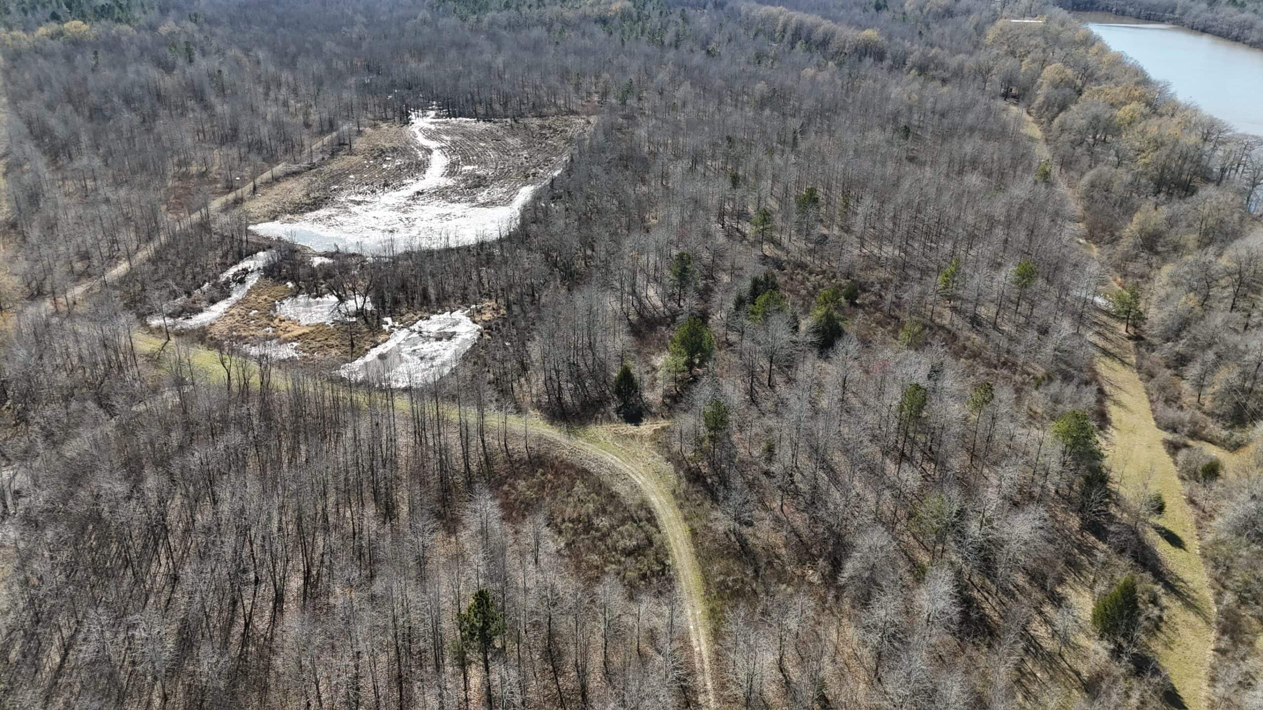 Duck and Deer Hunting Land with a Camp Spot for Sale