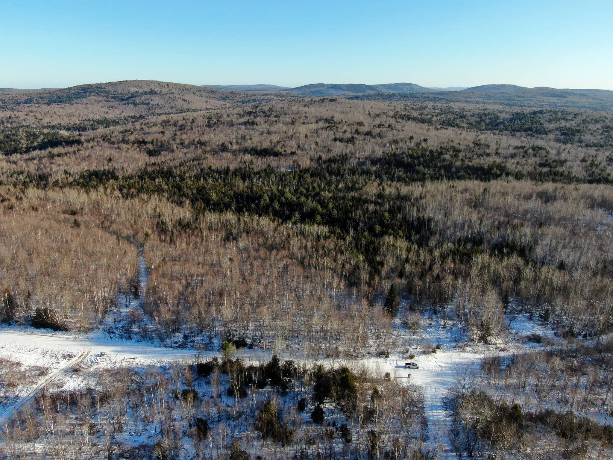 40 Acre Retreat Surrounded by The Downeast Lakes
