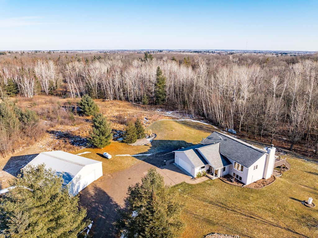 Country Home on 70 Wooded Acres For Sale in Finlayson MN