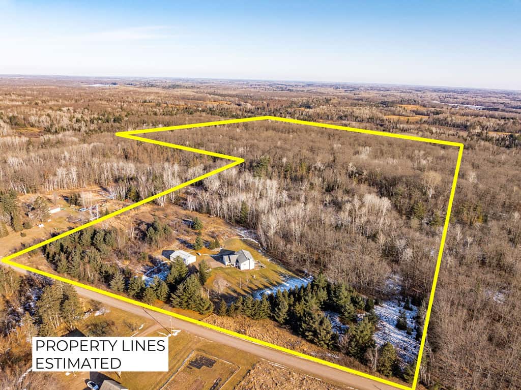 Country Home on 70 Wooded Acres For Sale in Finlayson MN