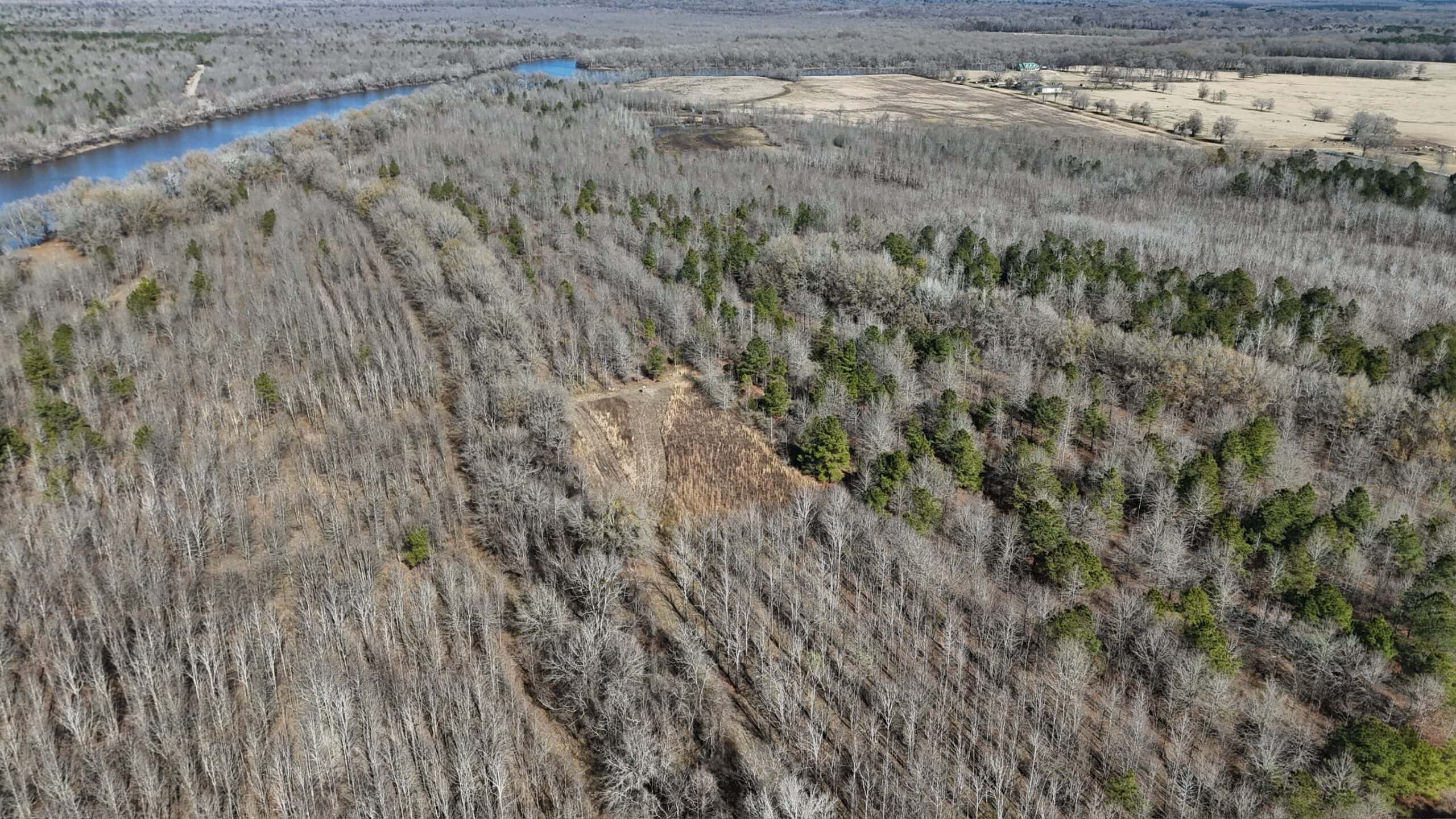 Duck and Deer Hunting Land with a Camp Spot for Sale