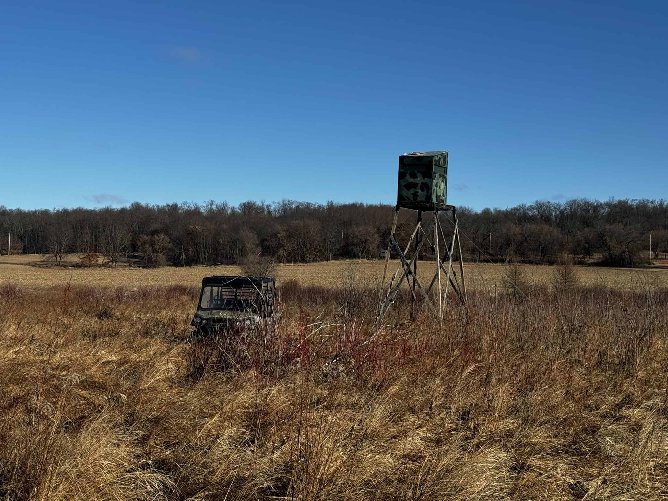 53 acre proven hunting property in Marquette County WI