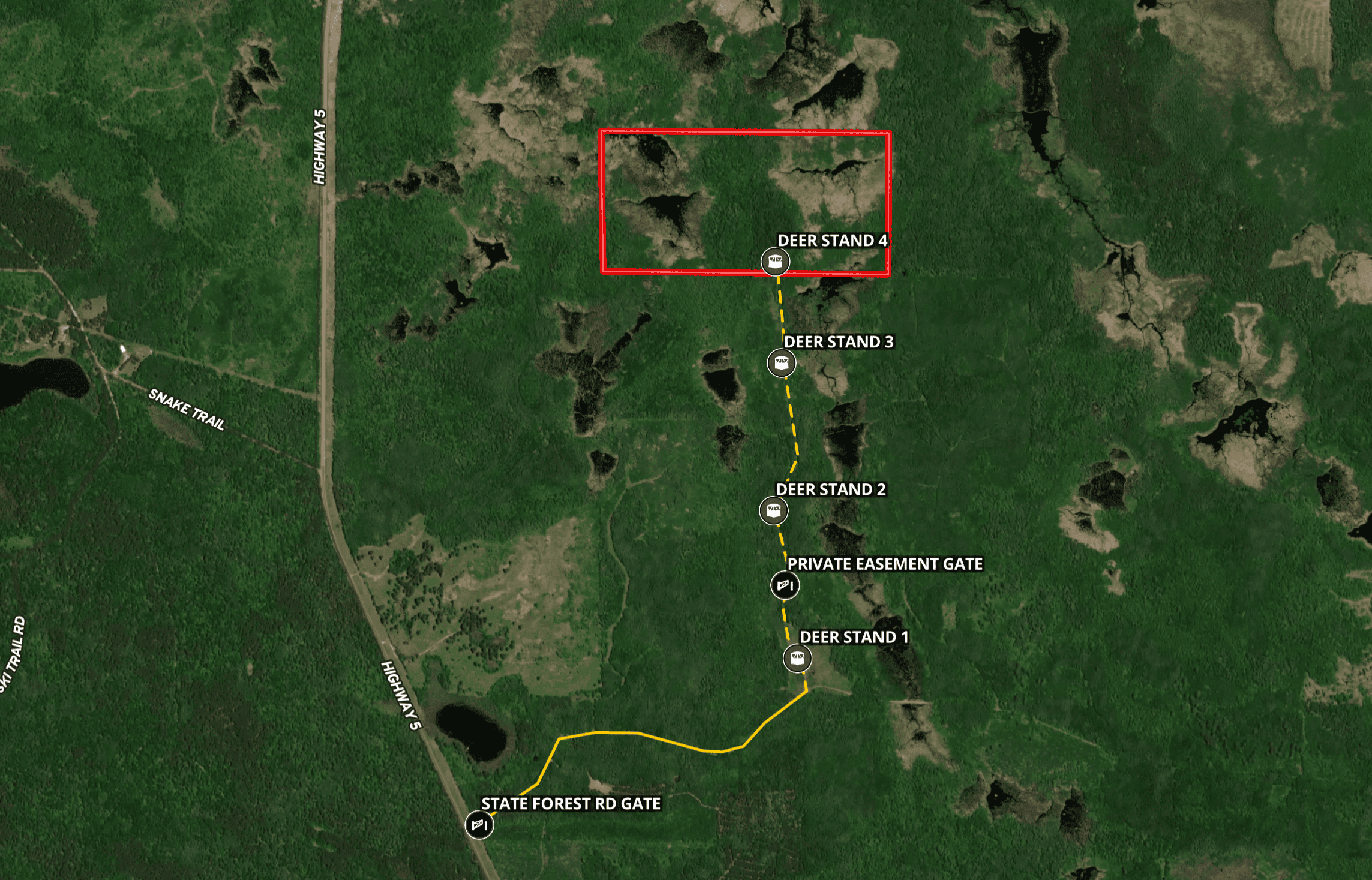 The Side Lake 80 Ac – Hunting & Recreational Property In St. Louis County, MN
