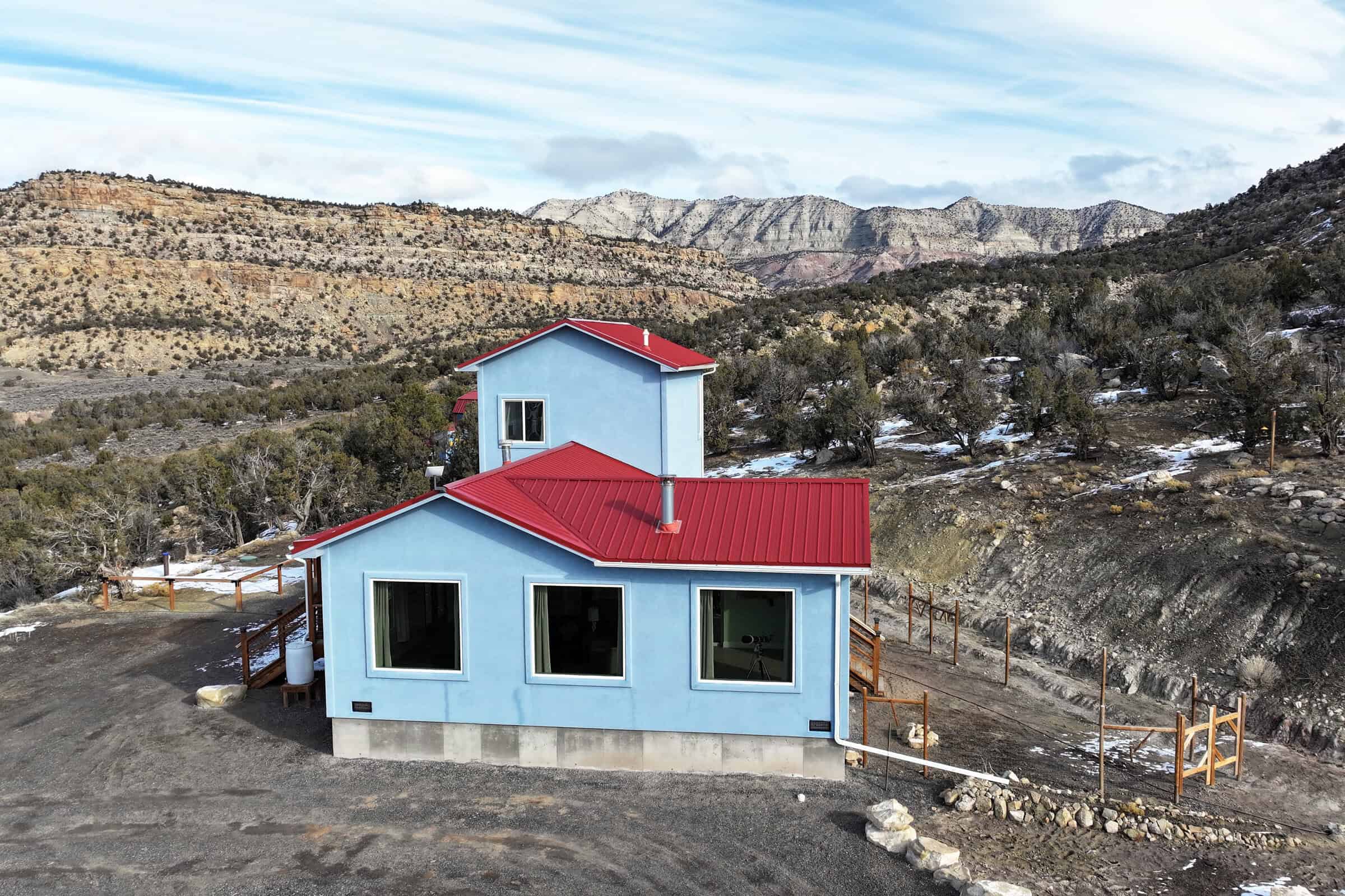 40 Acres surrounded by 3,000 Acres of BLM with Country Home in Mesa Colorado