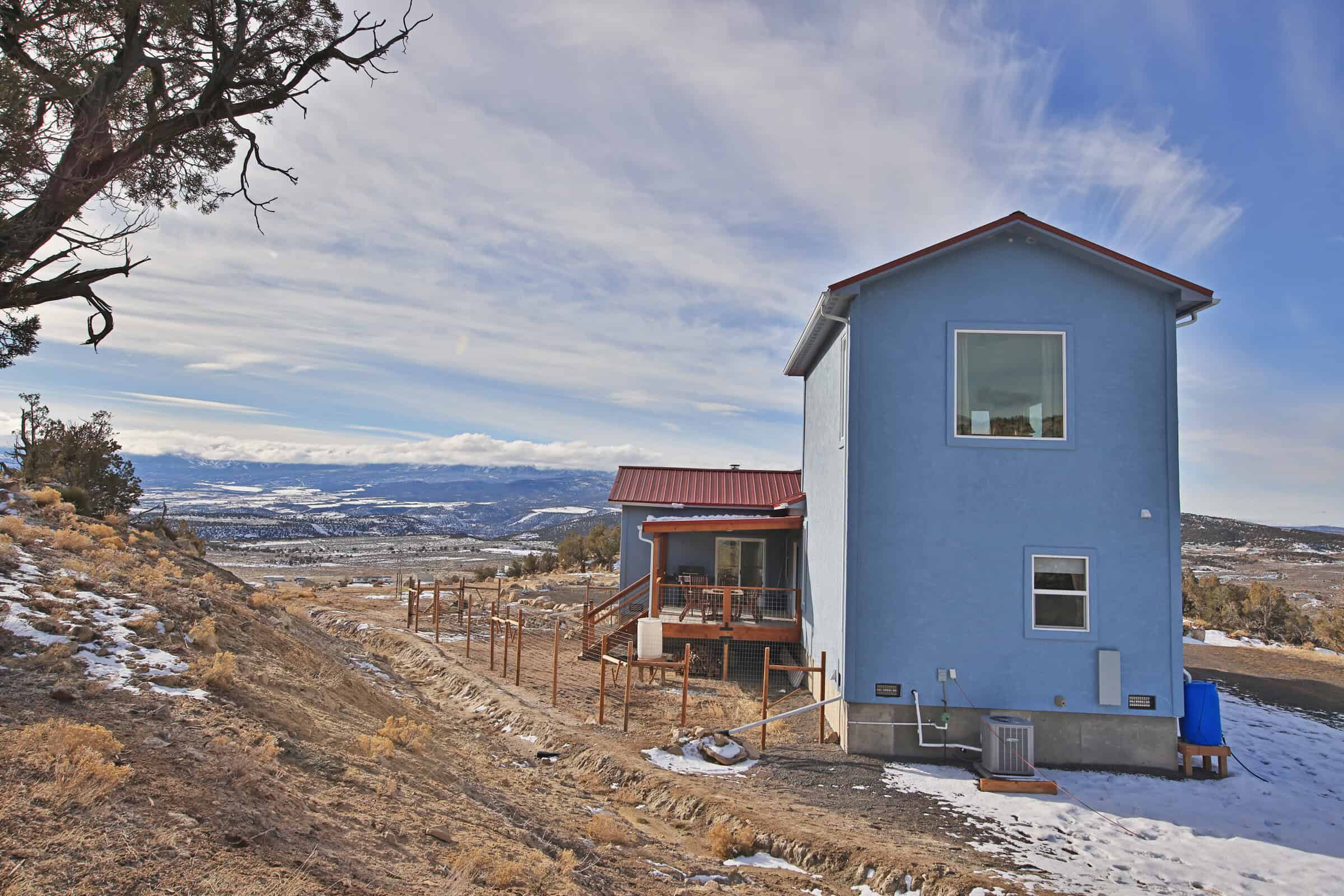 40 Acres surrounded by 3,000 Acres of BLM with Country Home in Mesa Colorado