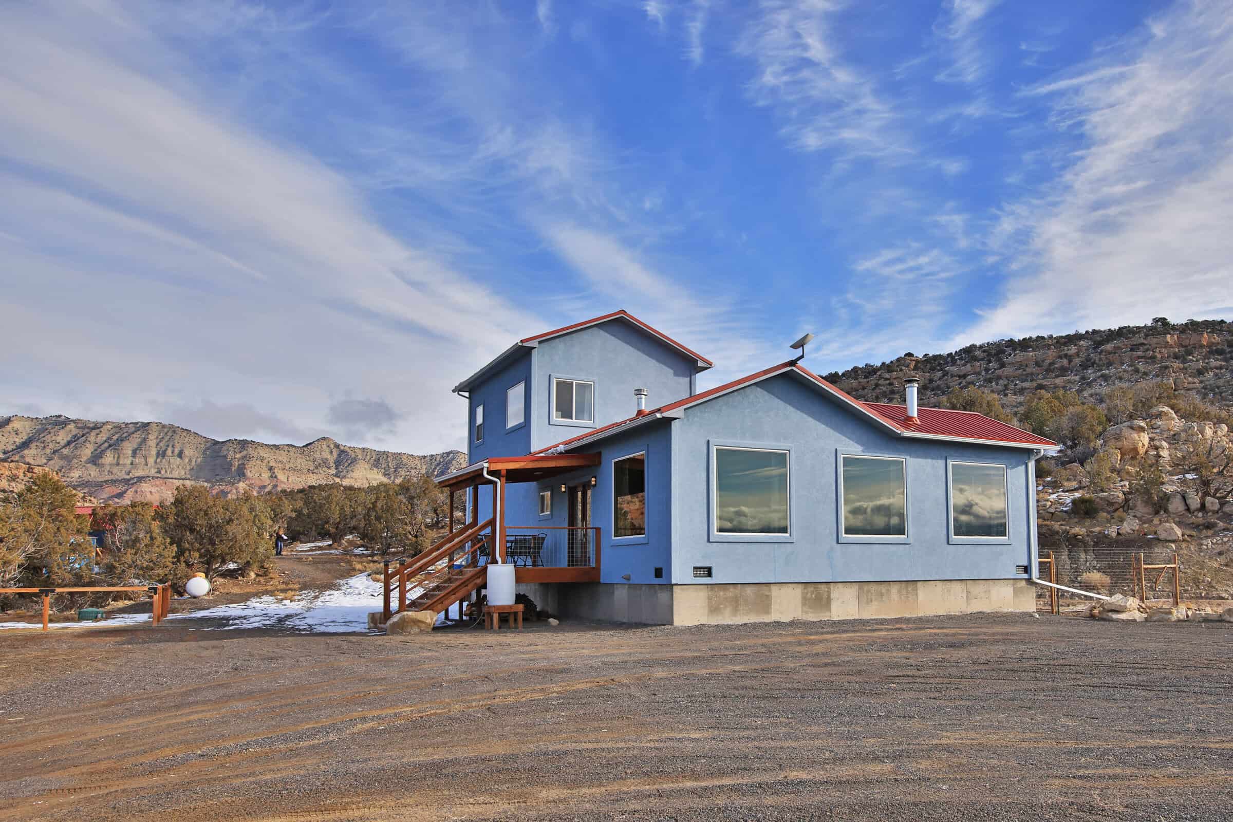 40 Acres surrounded by 3,000 Acres of BLM with Country Home in Mesa Colorado