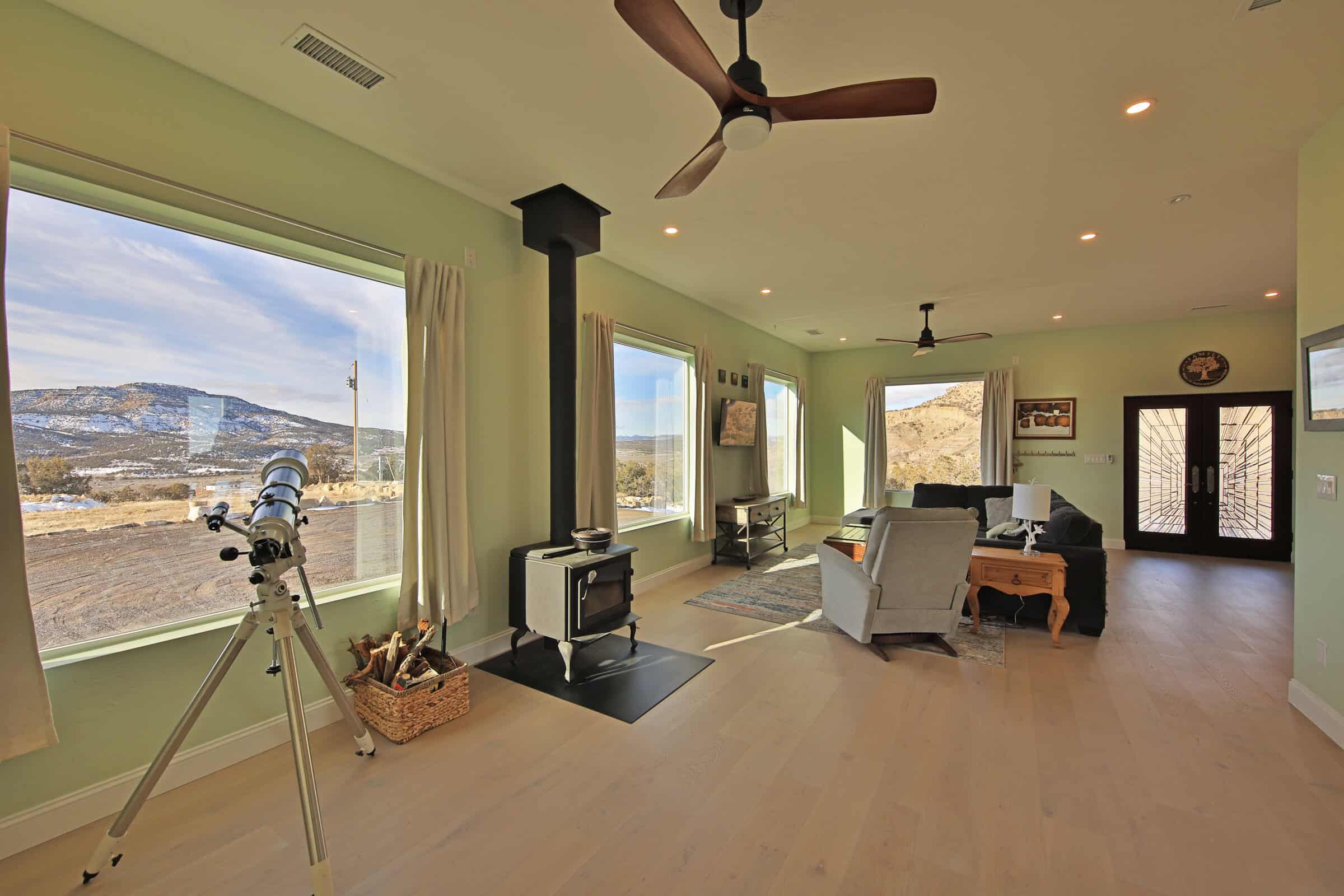 40 Acres surrounded by 3,000 Acres of BLM with Country Home in Mesa Colorado