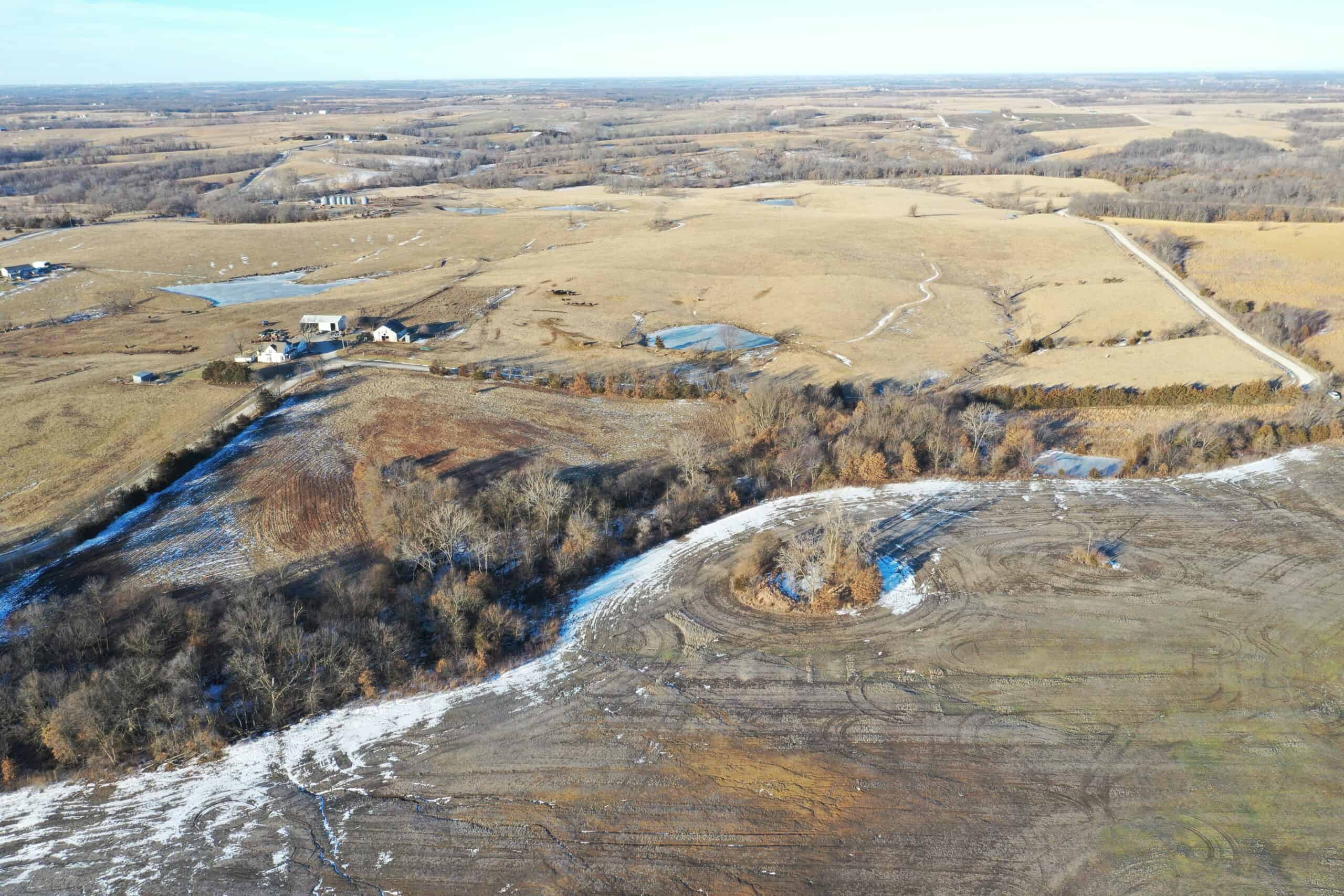 Albany, Mo farm ground with 98 acres