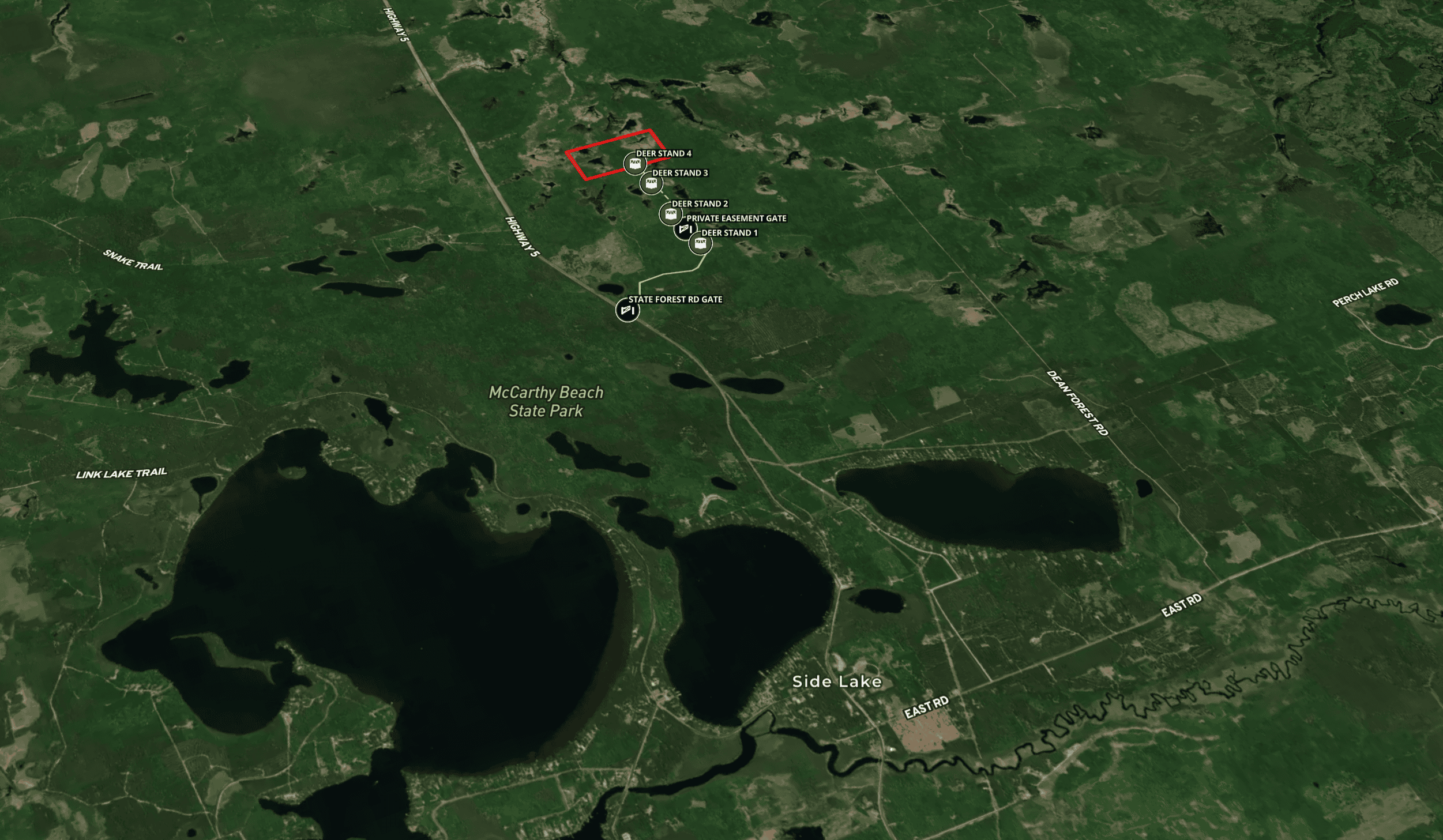 The Side Lake 80 Ac – Hunting & Recreational Property In St. Louis County, MN