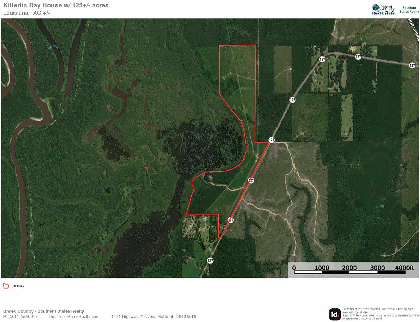 4 Bed 3 Bath House on 125 Acres for Sale In Lasalle Parish