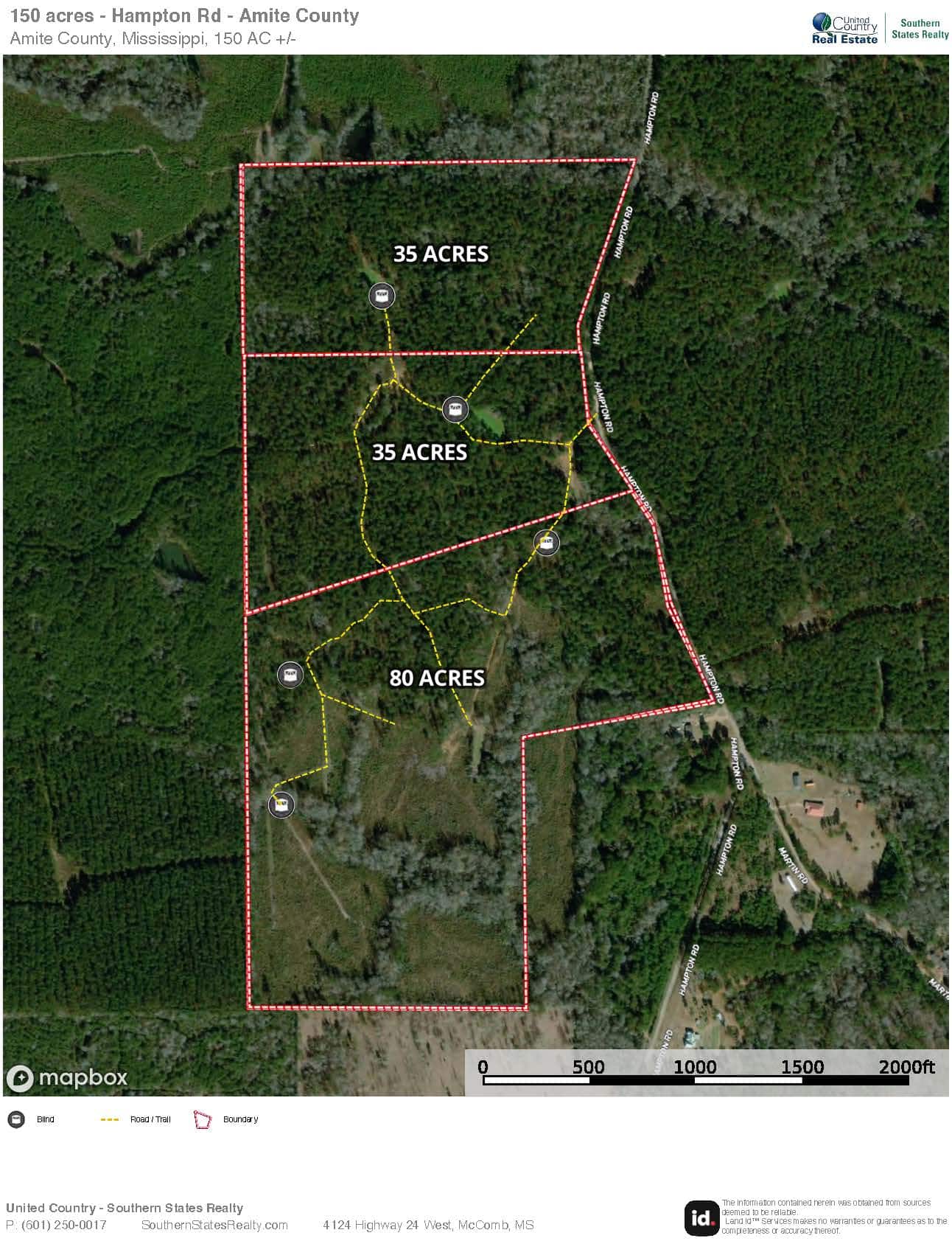 Hunting Land For Sale in Amite County MS