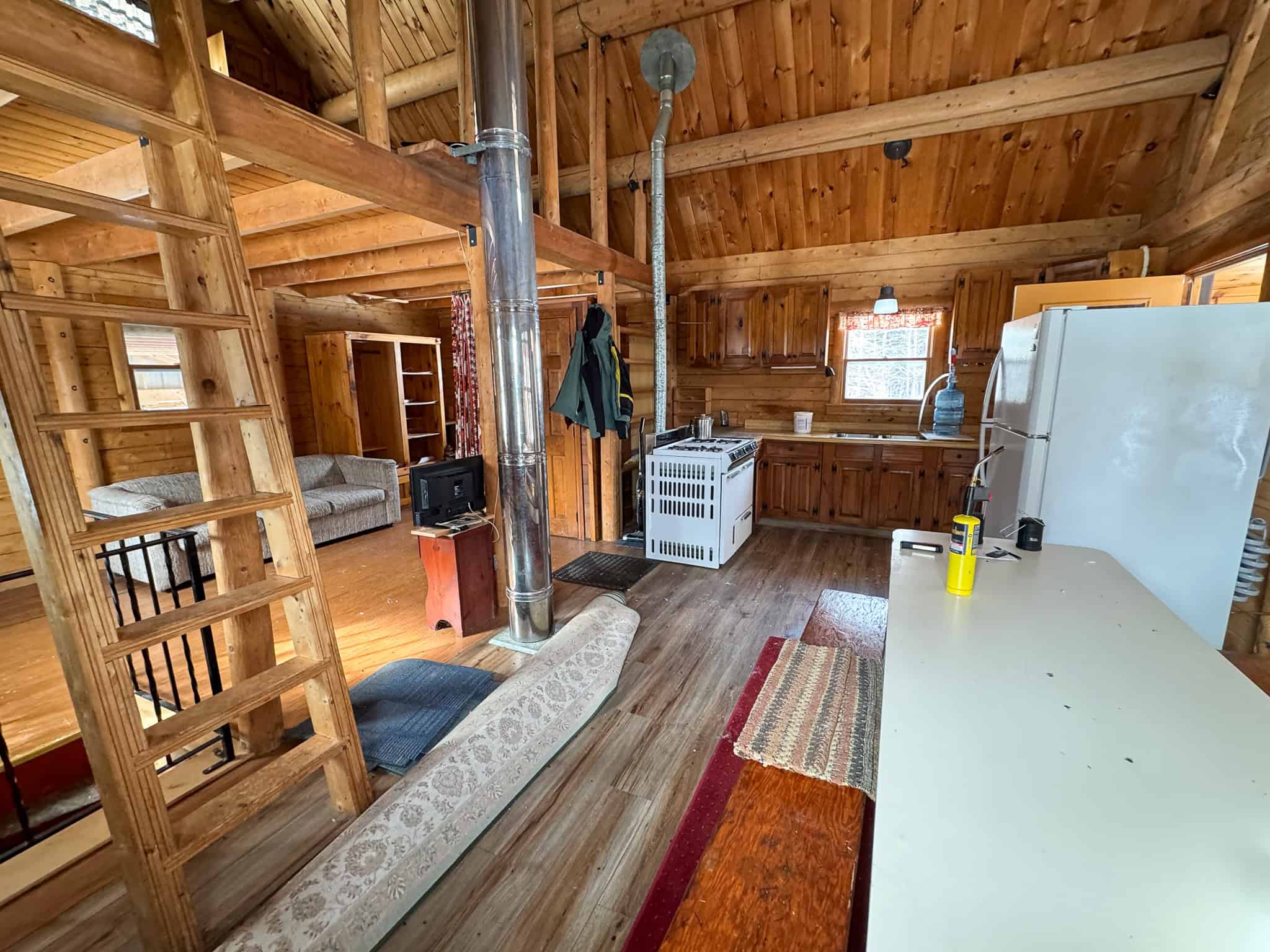 Log Cabin 40 Acres with Trout Stream
