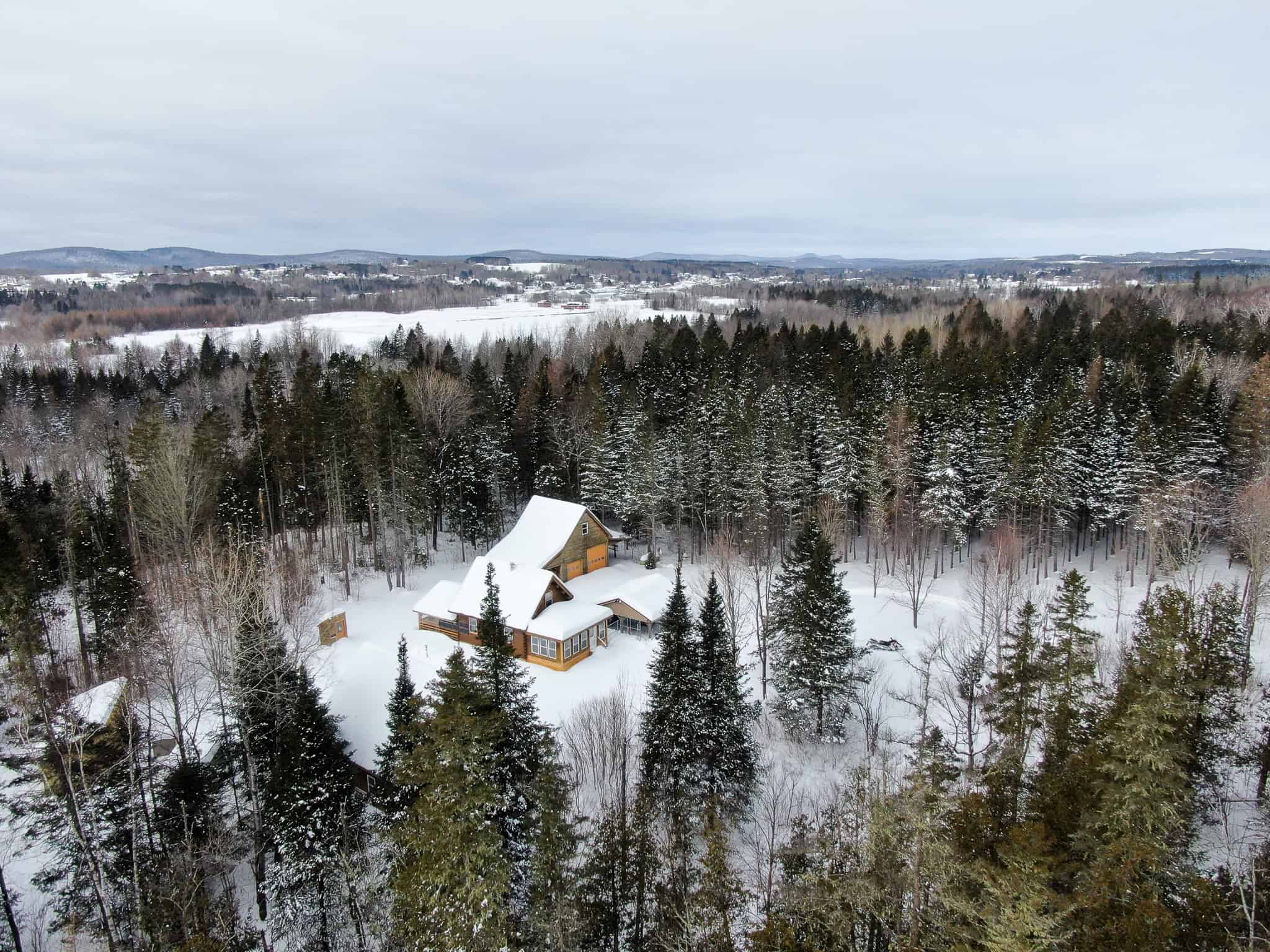 Log Cabin 40 Acres with Trout Stream
