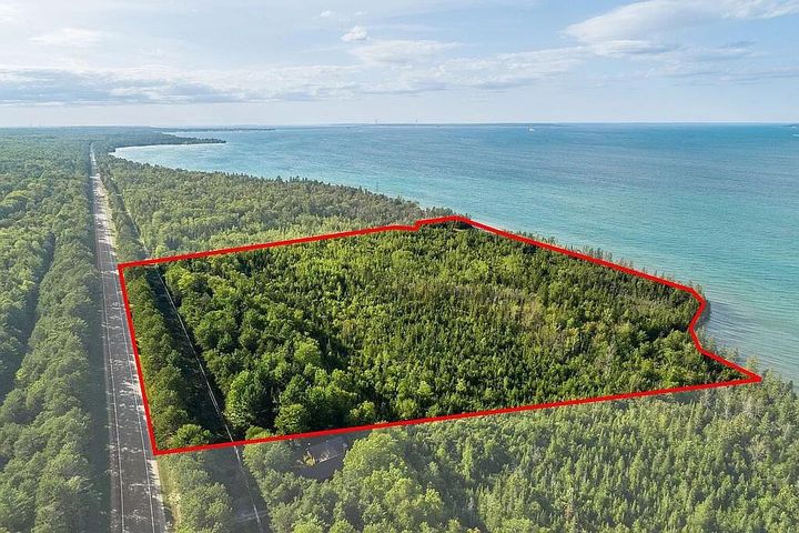 Spectacular Lake Huron Waterfront Property – 40 Acres Cheboygan MI