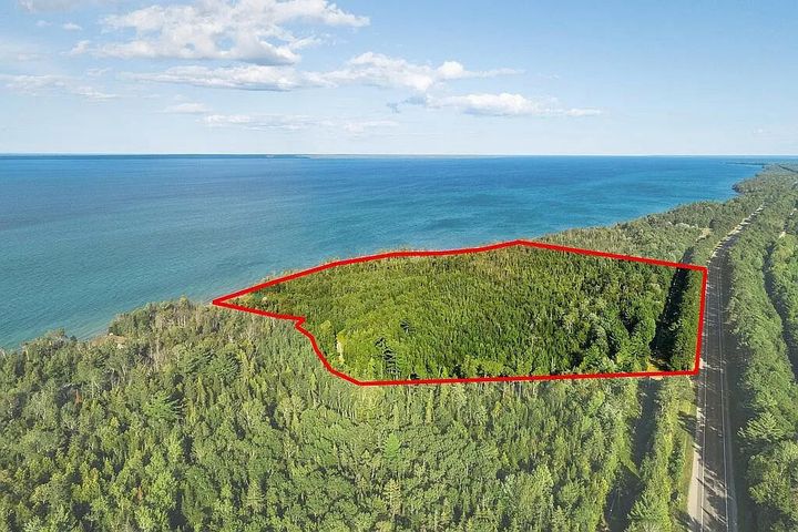 Spectacular Lake Huron Waterfront Property – 40 Acres Cheboygan MI