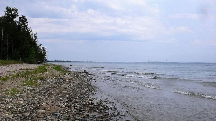 Spectacular Lake Huron Waterfront Property – 40 Acres Cheboygan MI