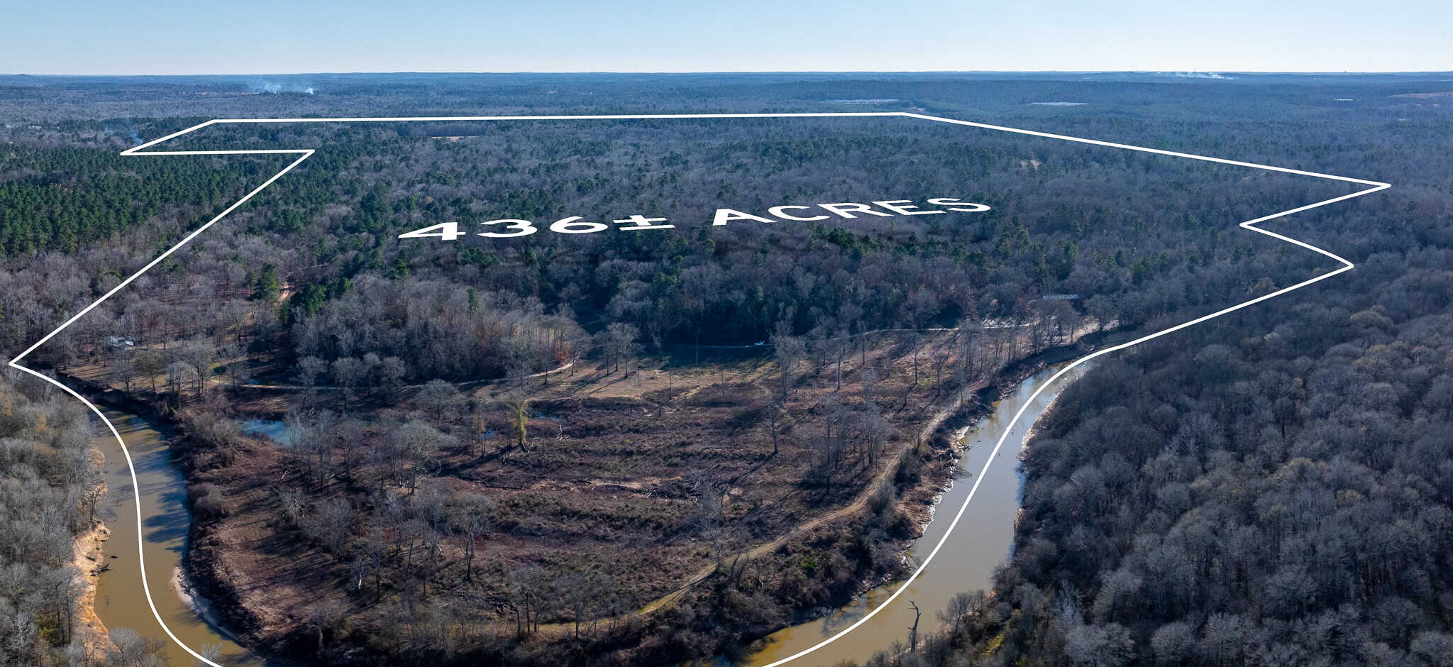 East Texas Hunting Land for sale Sabine River Frontage Gladewater TX