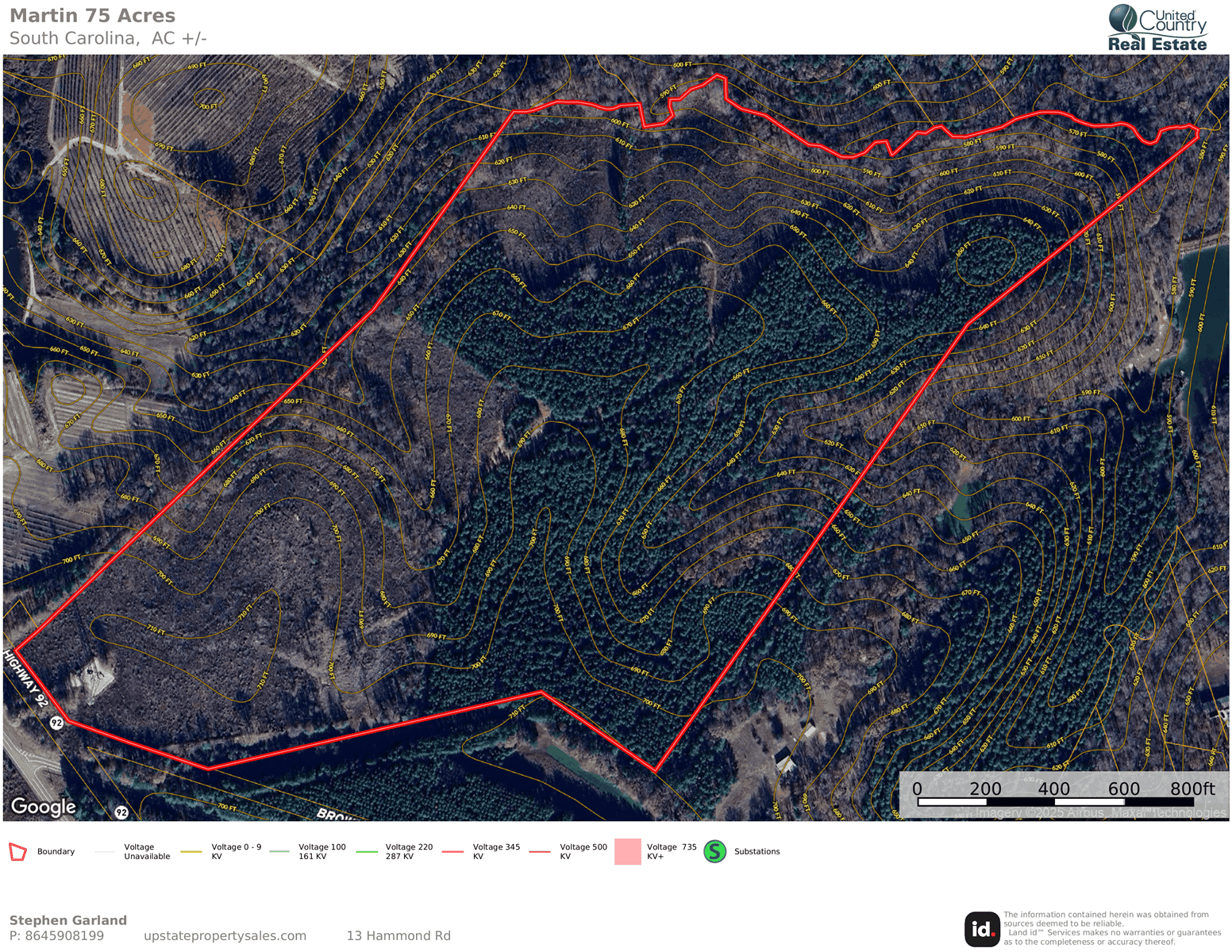 Hunting Land For Sale in Enoree, SC!