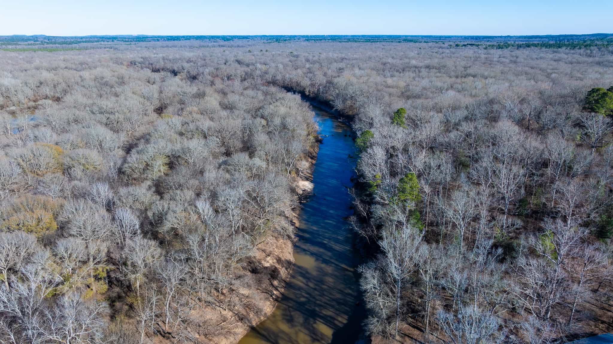 East Texas Hunting Land for sale Sabine River Frontage Gladewater TX