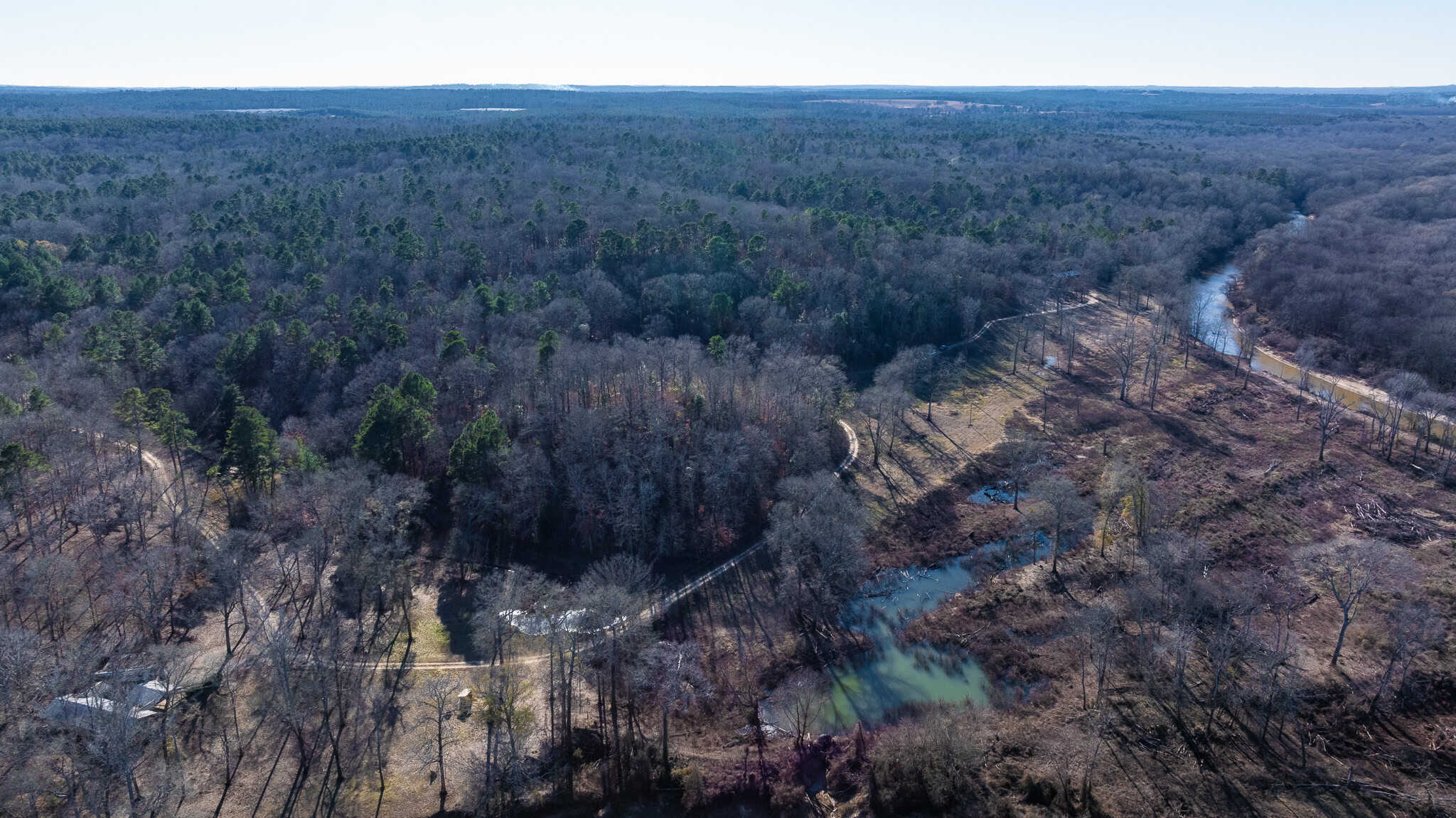 East Texas Hunting Land for sale Sabine River Frontage Gladewater TX
