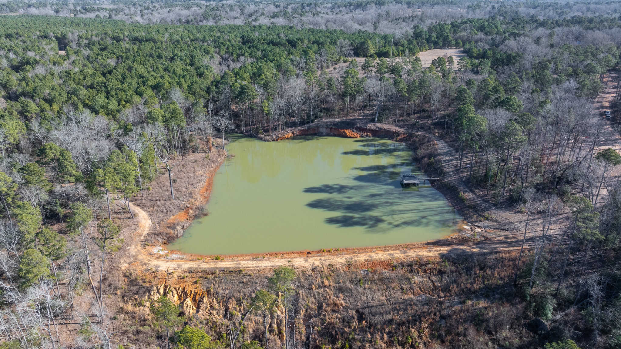 Texas Hunting Land with Barndo near Diana East of Dallas