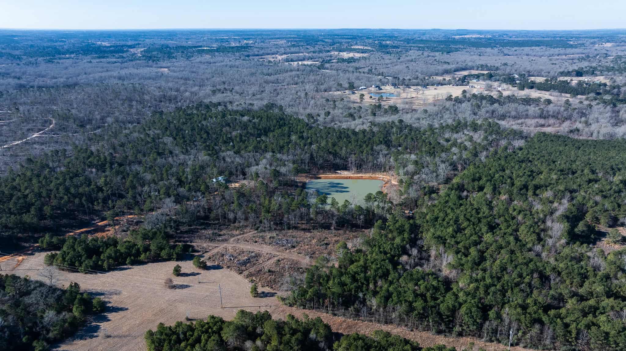 Texas Hunting Land with Barndo near Diana East of Dallas