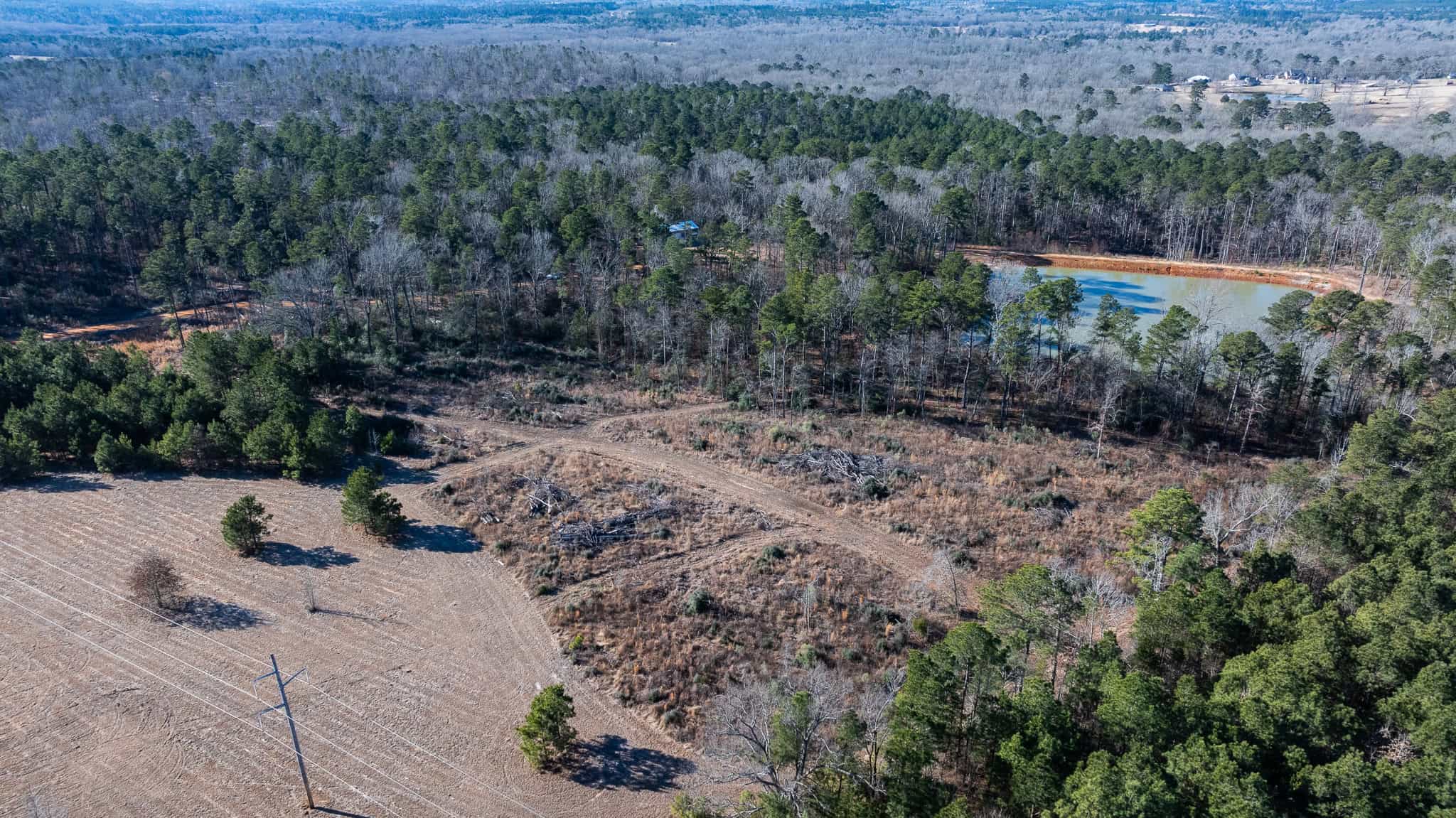 Texas Hunting Land with Barndo near Diana East of Dallas