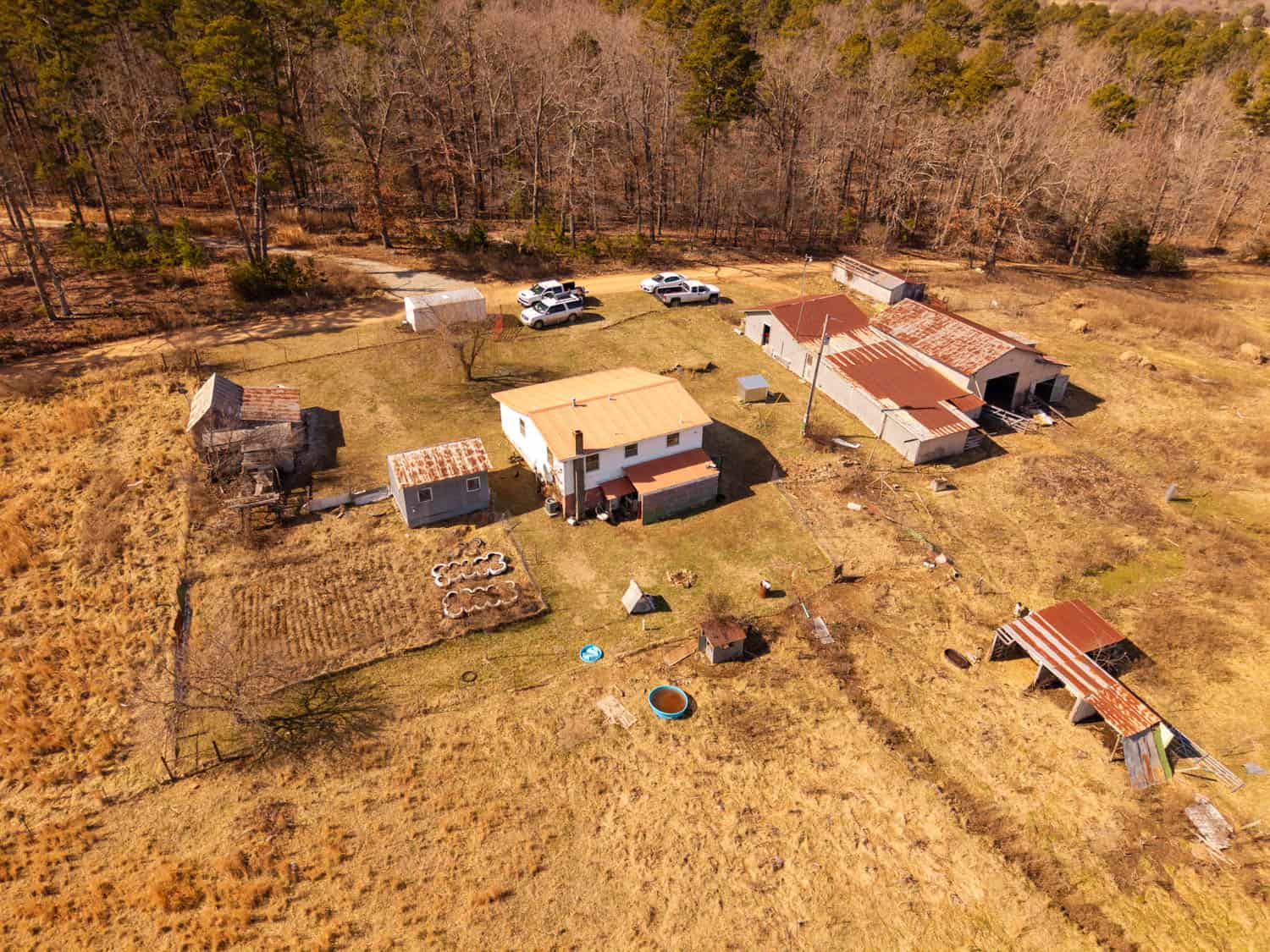 Farmhouse and 82 Acres in the Oregon County Ozarks