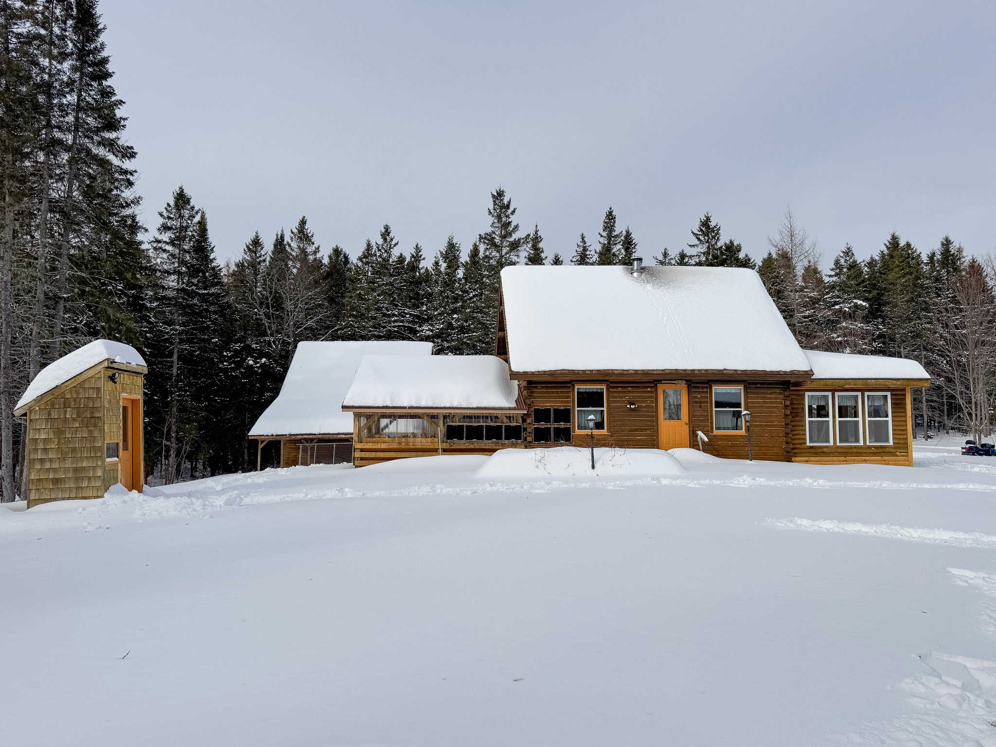 Log Cabin 40 Acres with Trout Stream