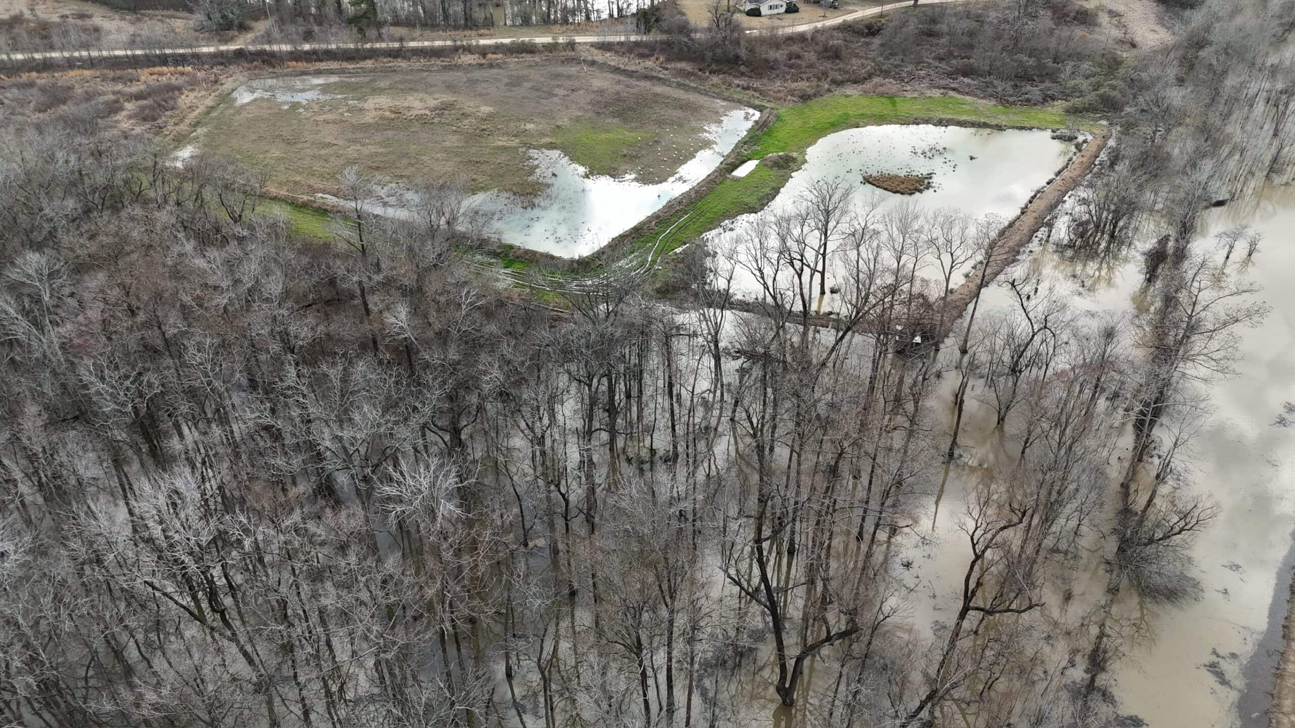 LA Delta Duck and Deer Hunting Property with a Camp