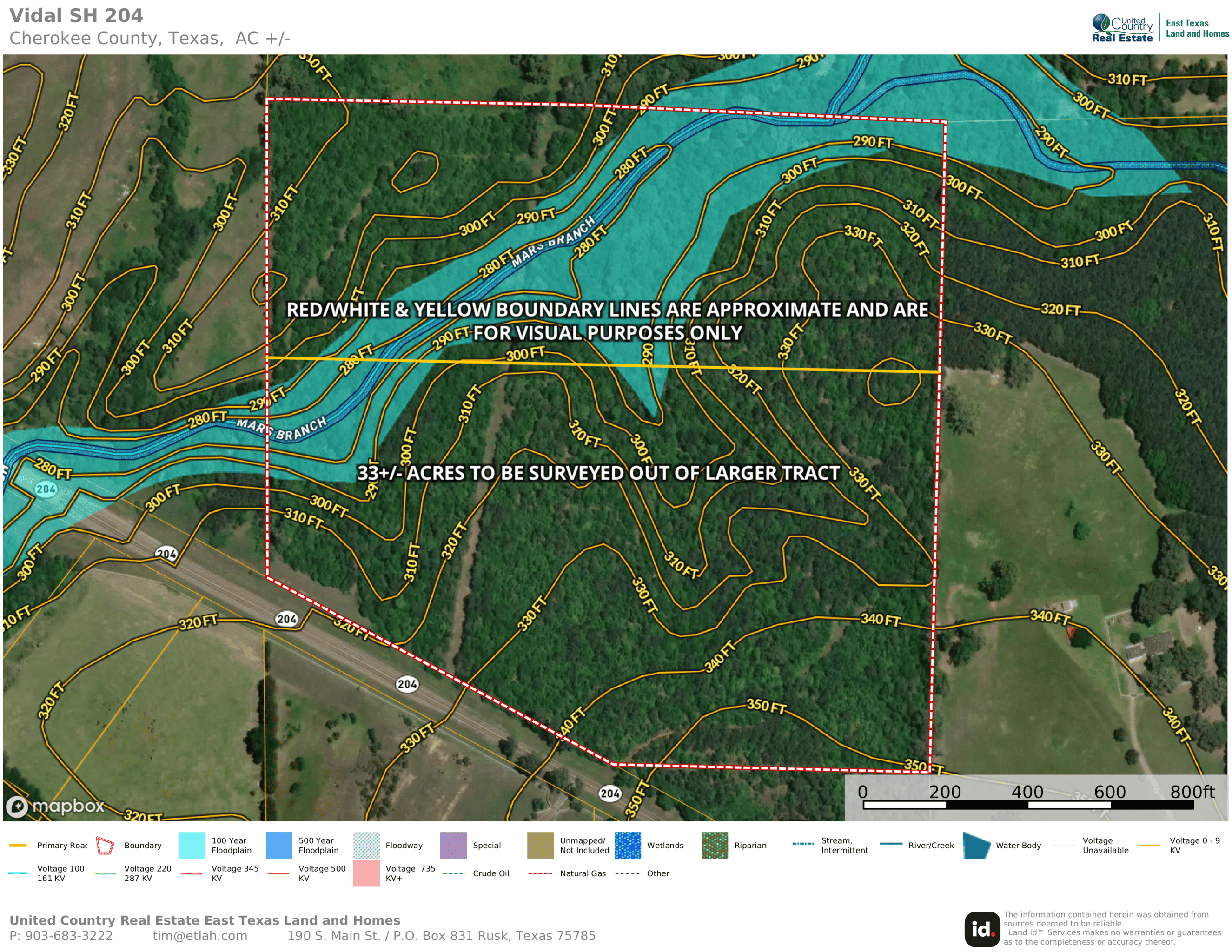 Cherokee County Texas Hunting/Recreational Tract For Sale